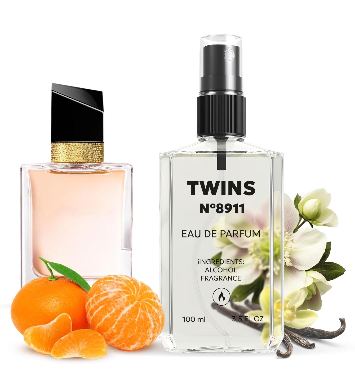 TWINS Impression of Libre | Unisex Perfume for Women and Men Eau de Parfum | No.8911 | 3.4 Fl Oz / 100 ml YSL Libre Impression - Buy Online on GoSupps.com