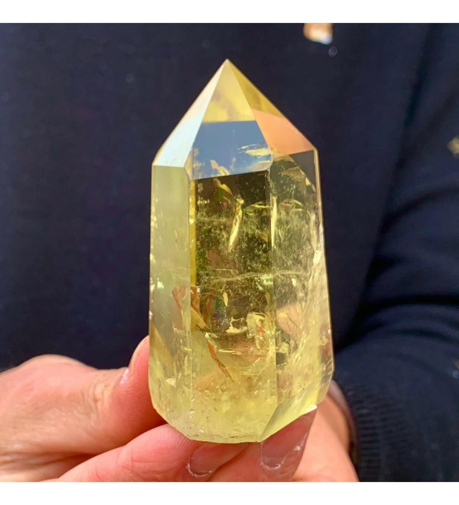 150G Natural Citrine Crystal Quartz Cluster Specimen Suitable for Home ERTEYIN - Buy Online on GoSupps.com