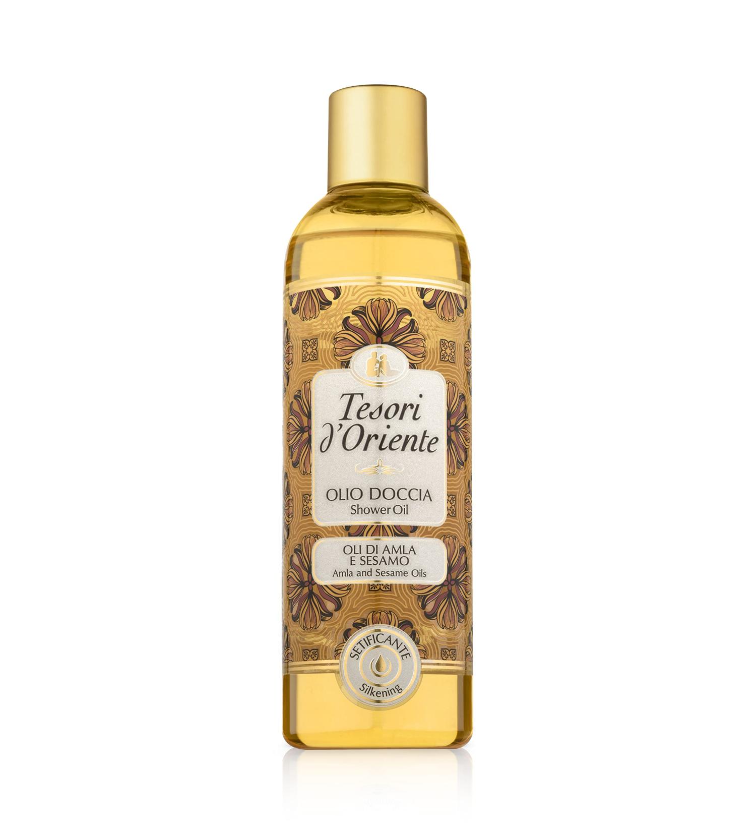 Buy Tesori d'Oriente Amla & Sesame Oil Shower Oil 250ml - Aromatic Cleansing & Body Care Ritual - Buy Online on GoSupps.com