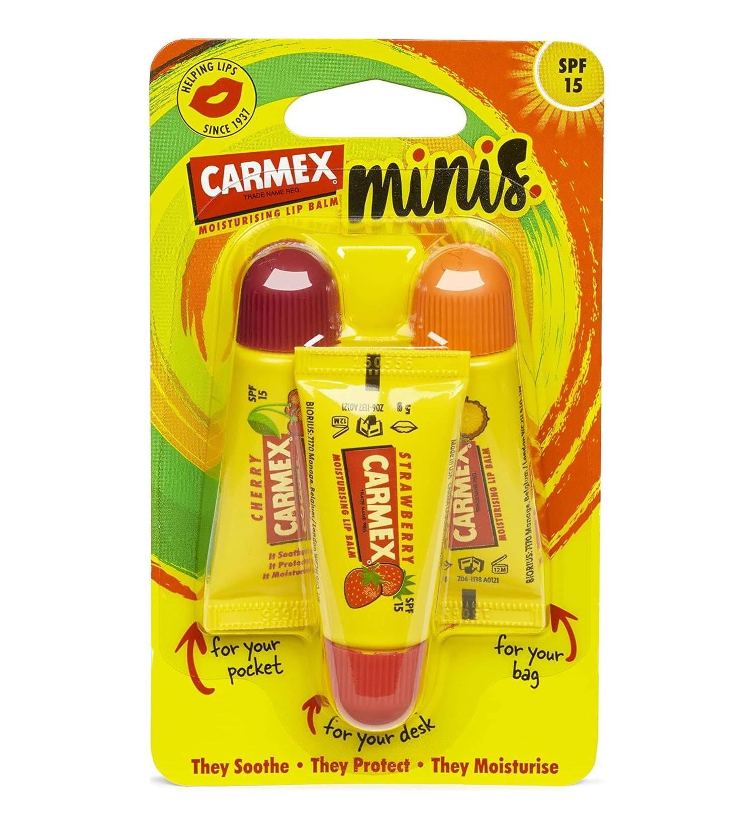 Carmex Carmex Lip Balm Various Fragrances (Mix Fruits 1 Unit)