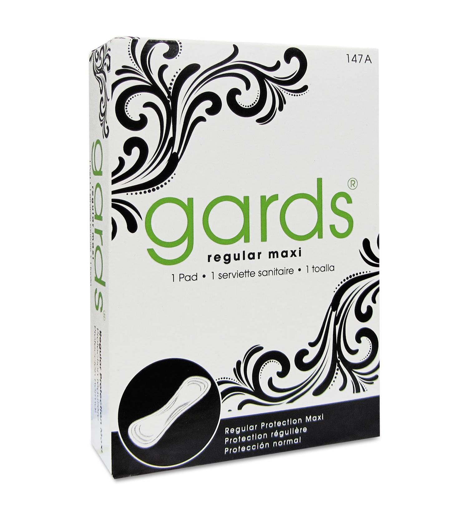 HOS4147 - Hospeco 4-147 Gardsreg Maxi Pads Sanitary Napkins 4