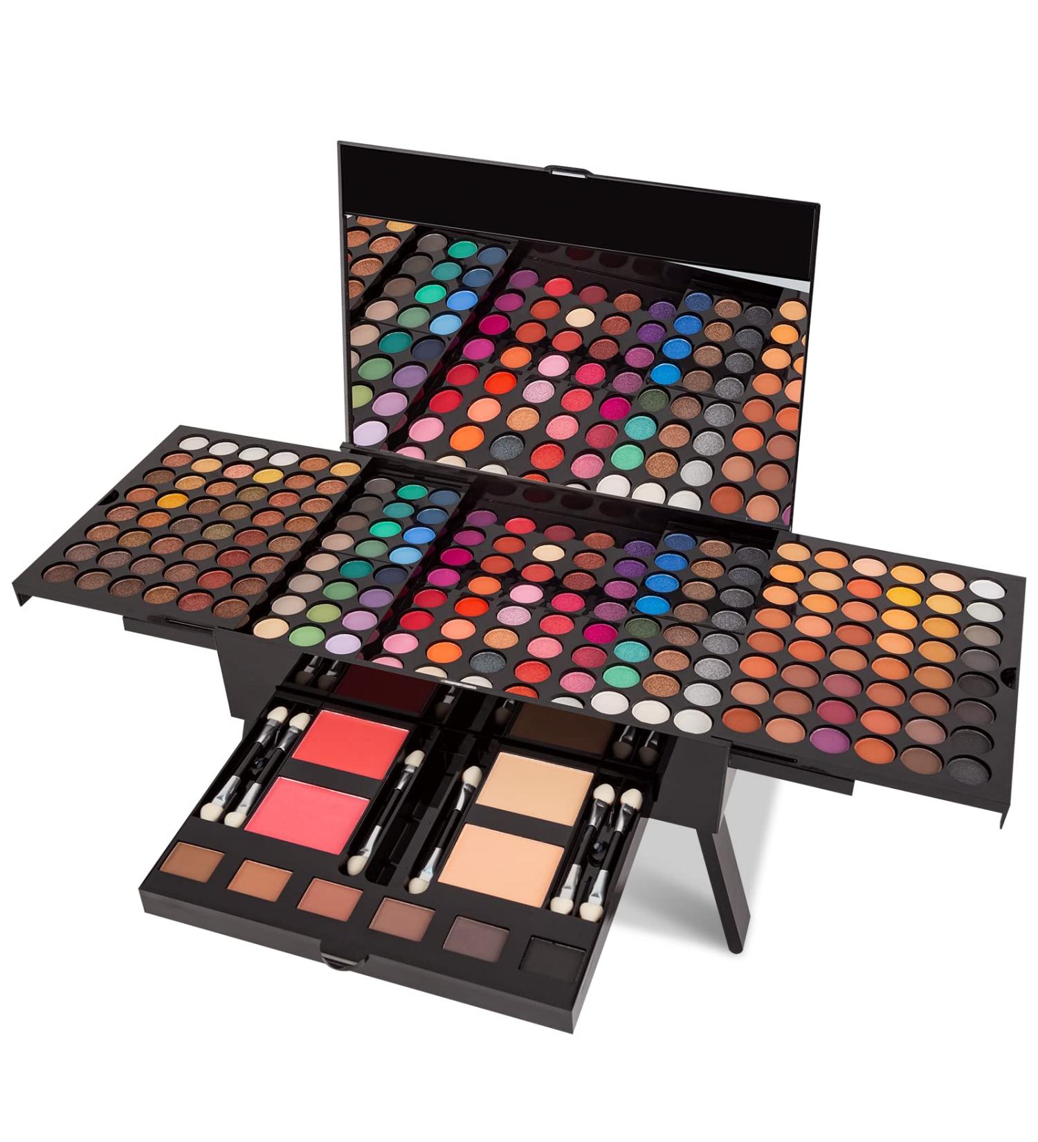 194 Color All in One Makeup Kit for Women - Ultimate Palette Set with Eyeshadow, Blush, Powder, and Mirror - Perfect Gift for Women and Teen Girls - Buy Online on GoSupps.com