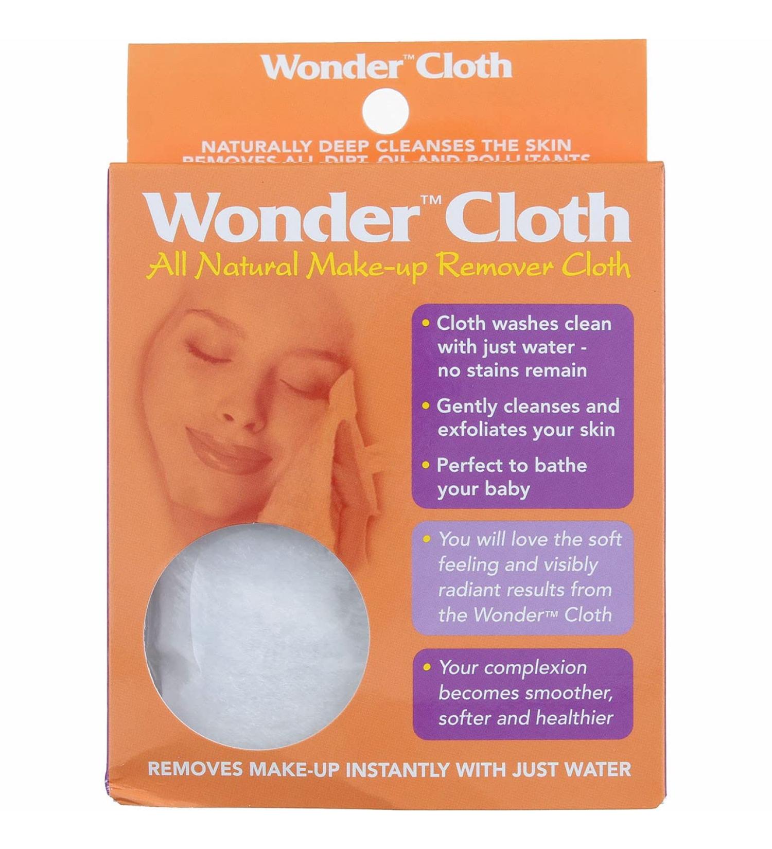 Wonder Cloth Make-Up Remover - 3 Pack | Gentle & Effective Skin Cleansing - Buy Online on GoSupps.com