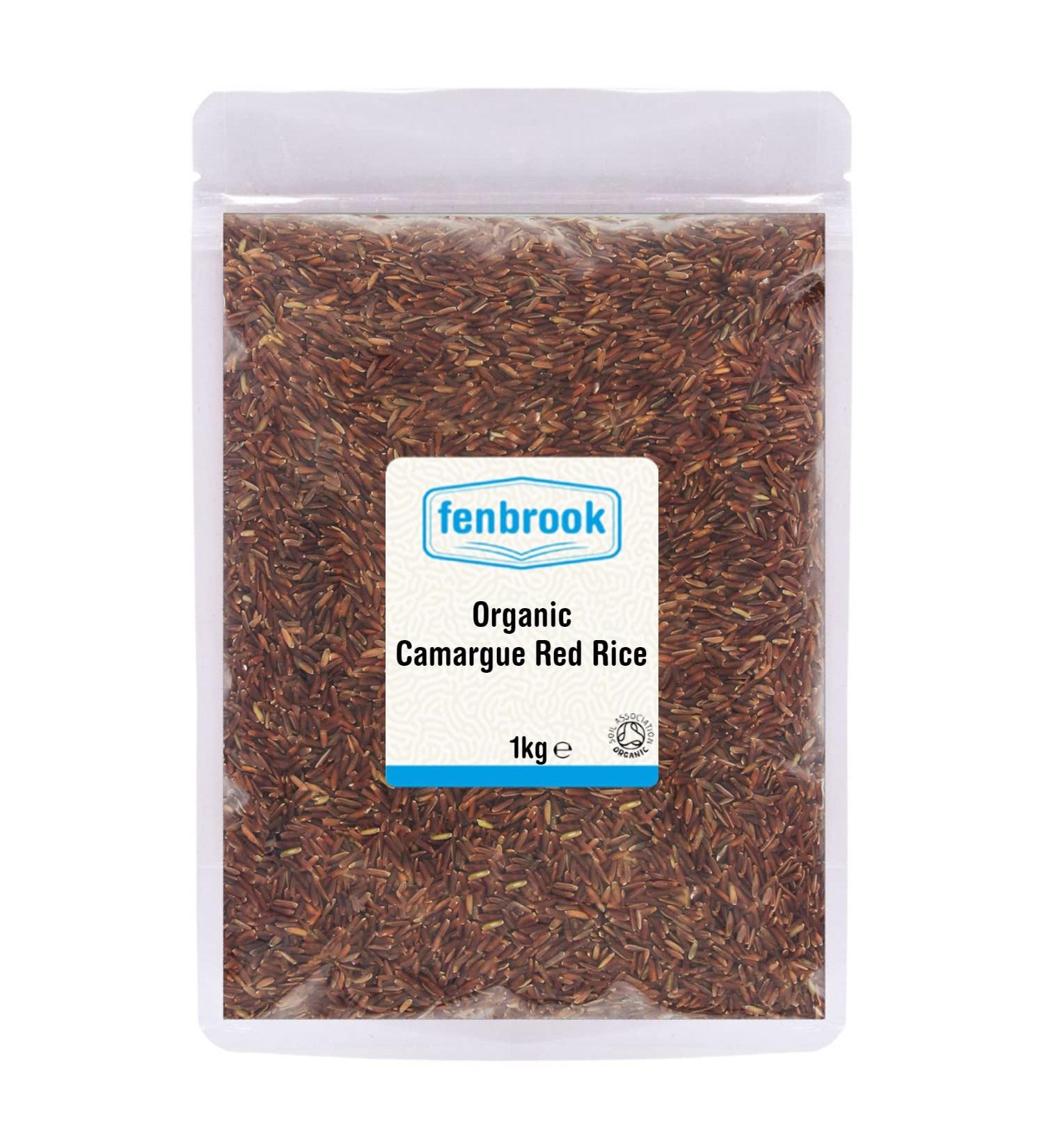 Organic Camargue Red Rice 1kg Certified Organic by Fenbrook Organic - Buy Online on GoSupps.com