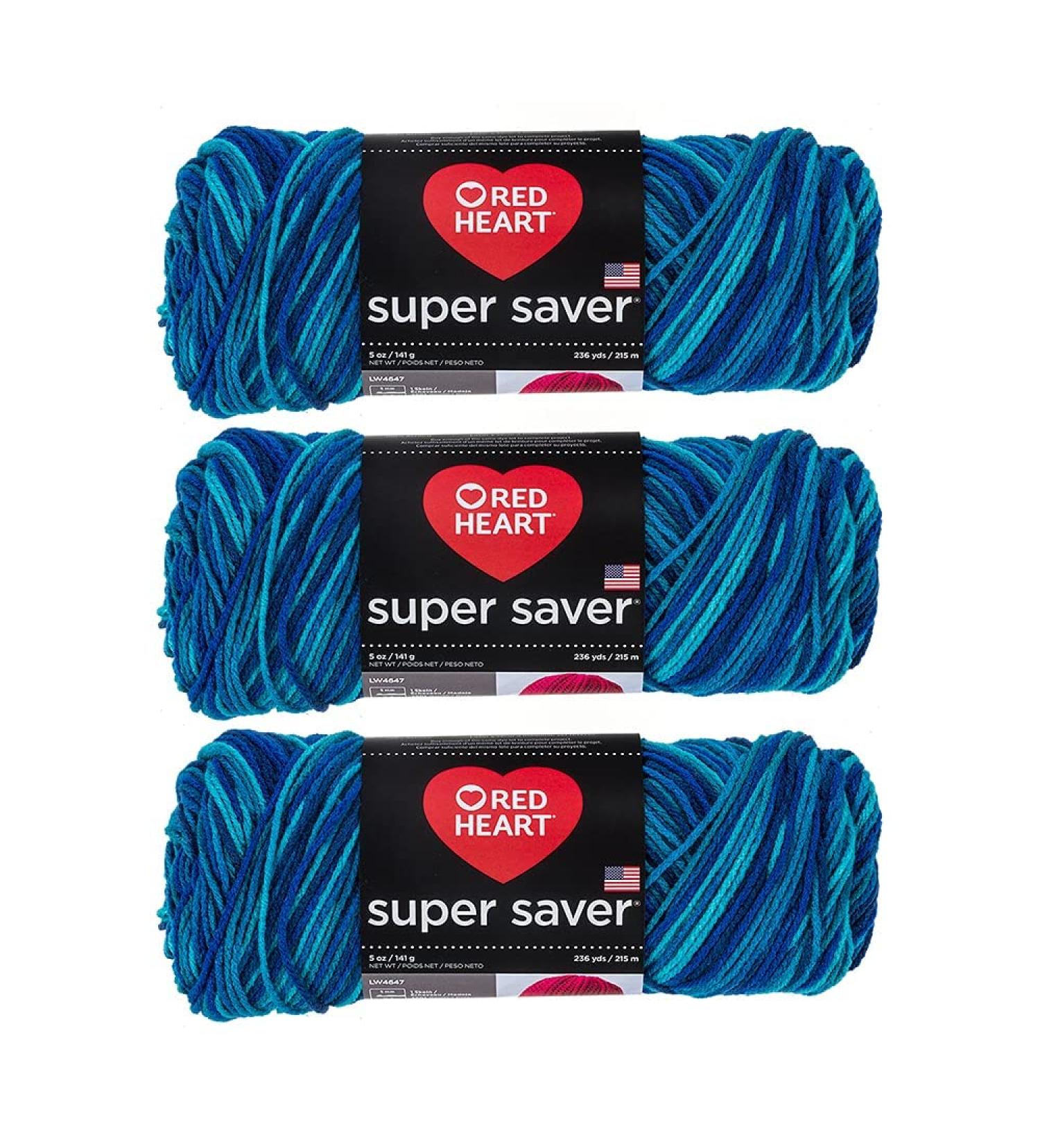 Red Heart E300-3944 Red Heart Super Saver Yarn - Macaw E300-3944-Macaw - Buy Online on GoSupps.com