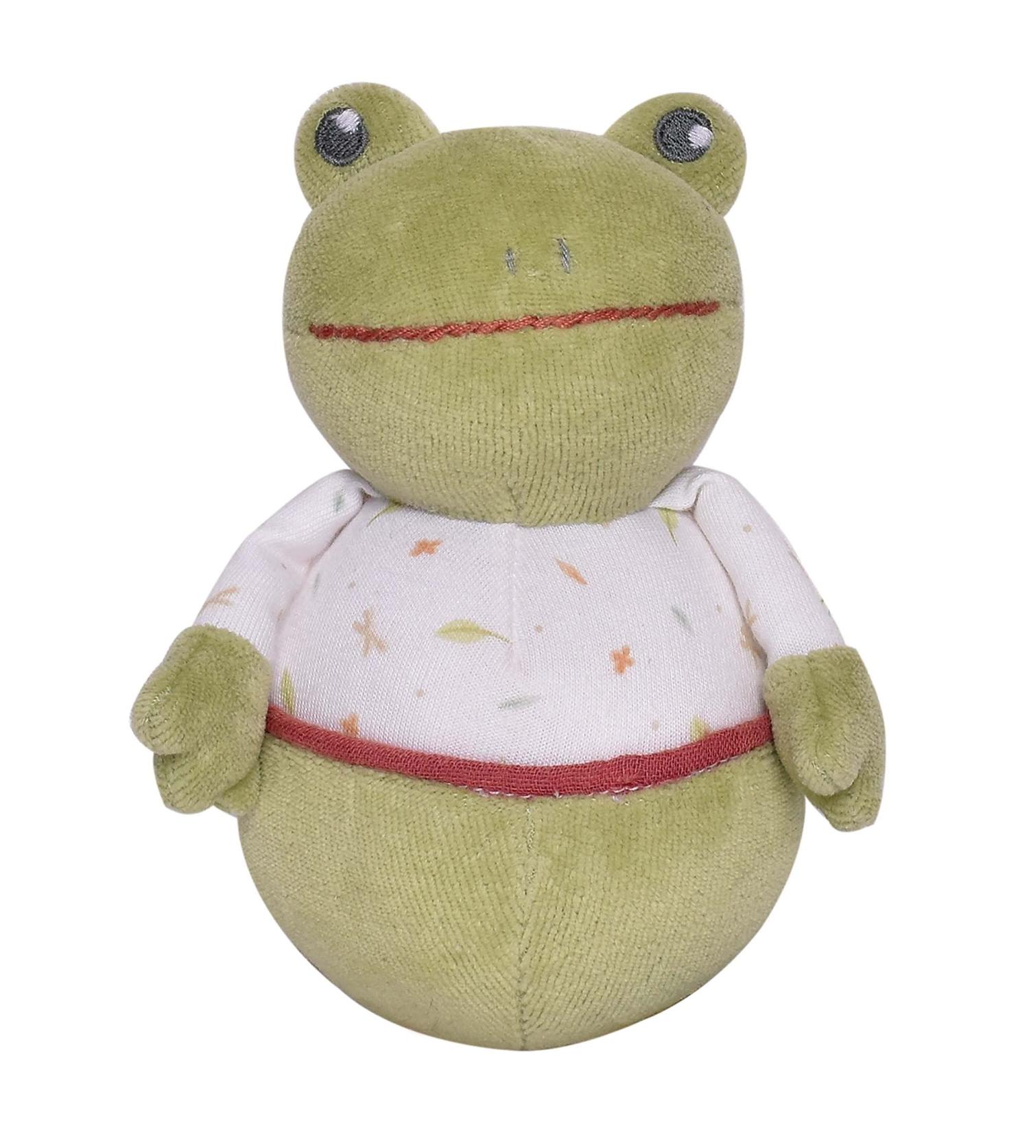 Tikiri Gemba Frog Tumbler - Eco-Friendly Toy for Babies & Children (0+ Months) | 15cm International Shipping - Buy Online on GoSupps.com