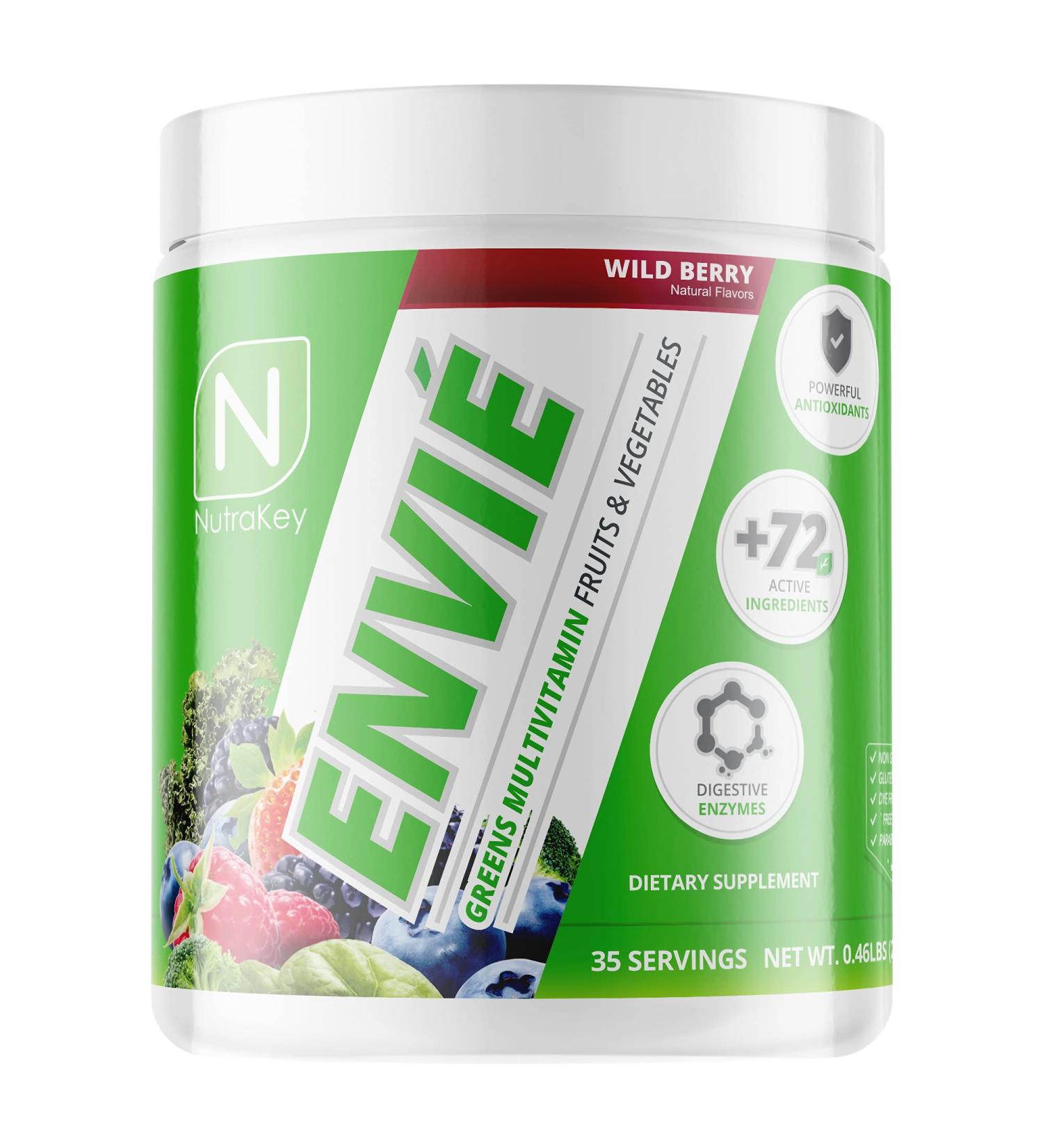 Nutrakey Envie - Wild Berry - 35 Servings