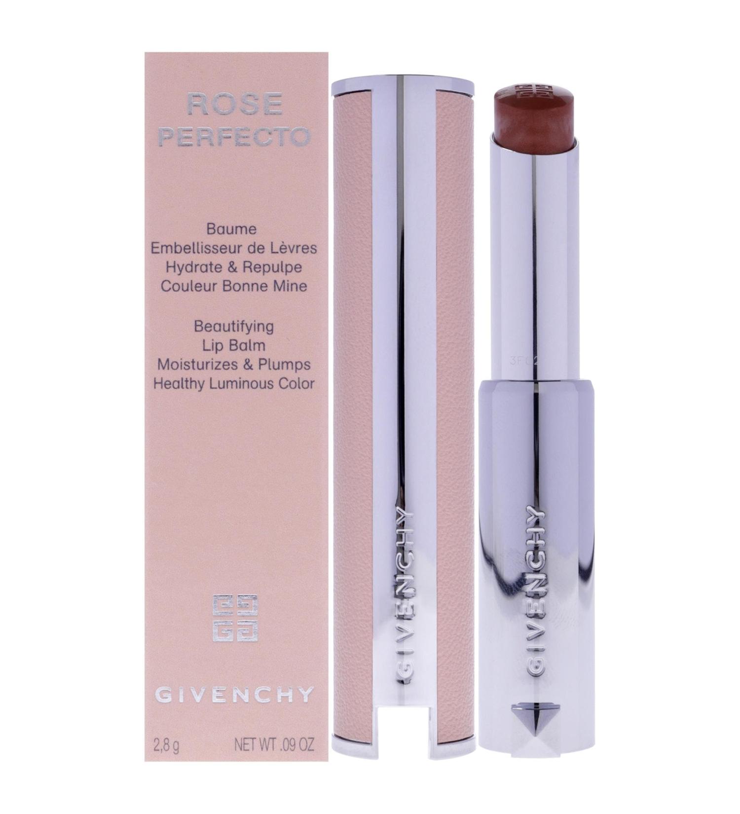 Givenchy Rose Perfecto Plumping Lip Balm N302 Warm Maple - 0.09 oz for Women | International Shipping - Buy Online on GoSupps.com