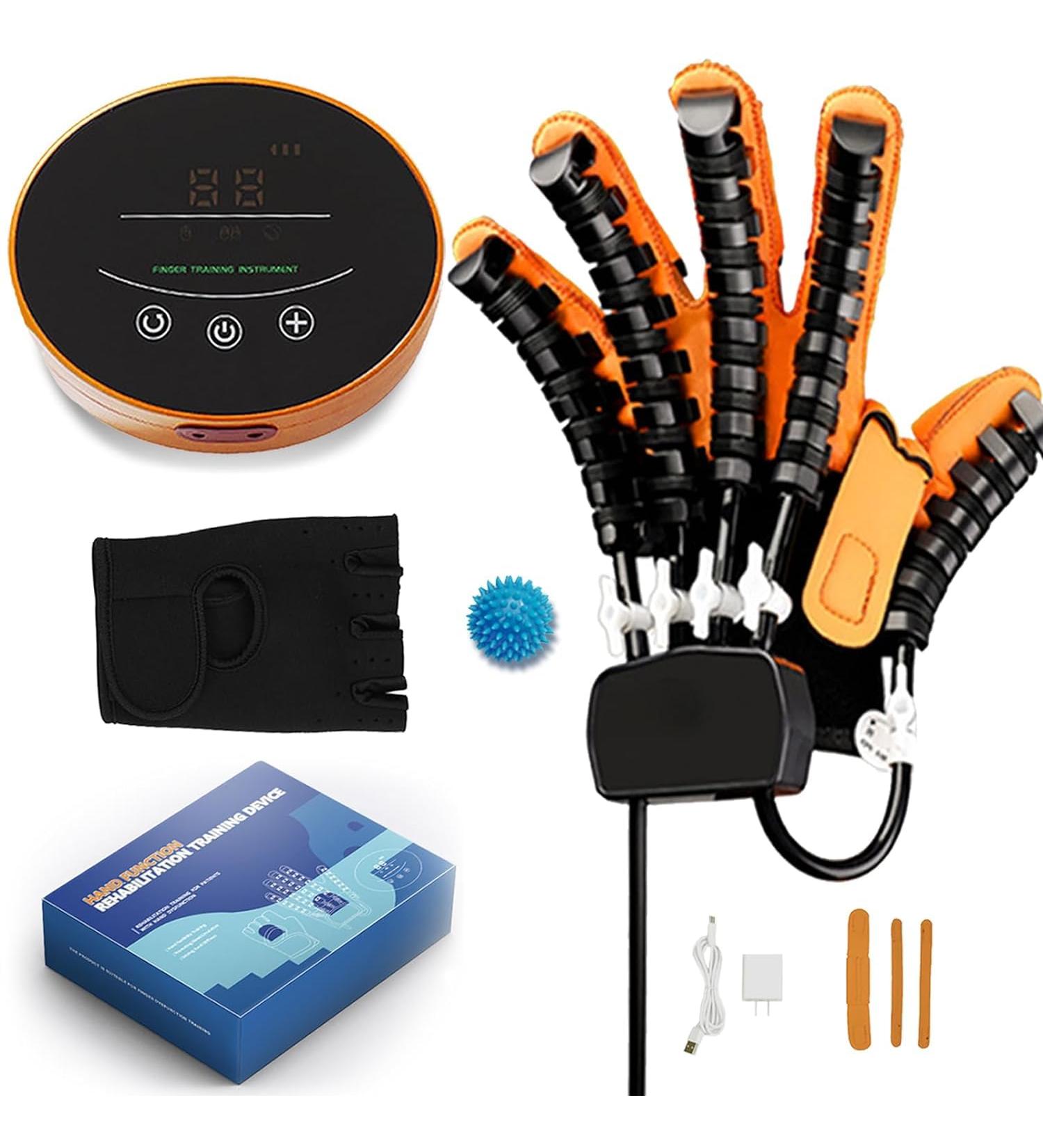 Robot Hand Glove for Stroke Rehab - Five-Fingers Training Device for Hand Dysfunction & Spasticity Recovery - XL Size - Buy Online on GoSupps.com