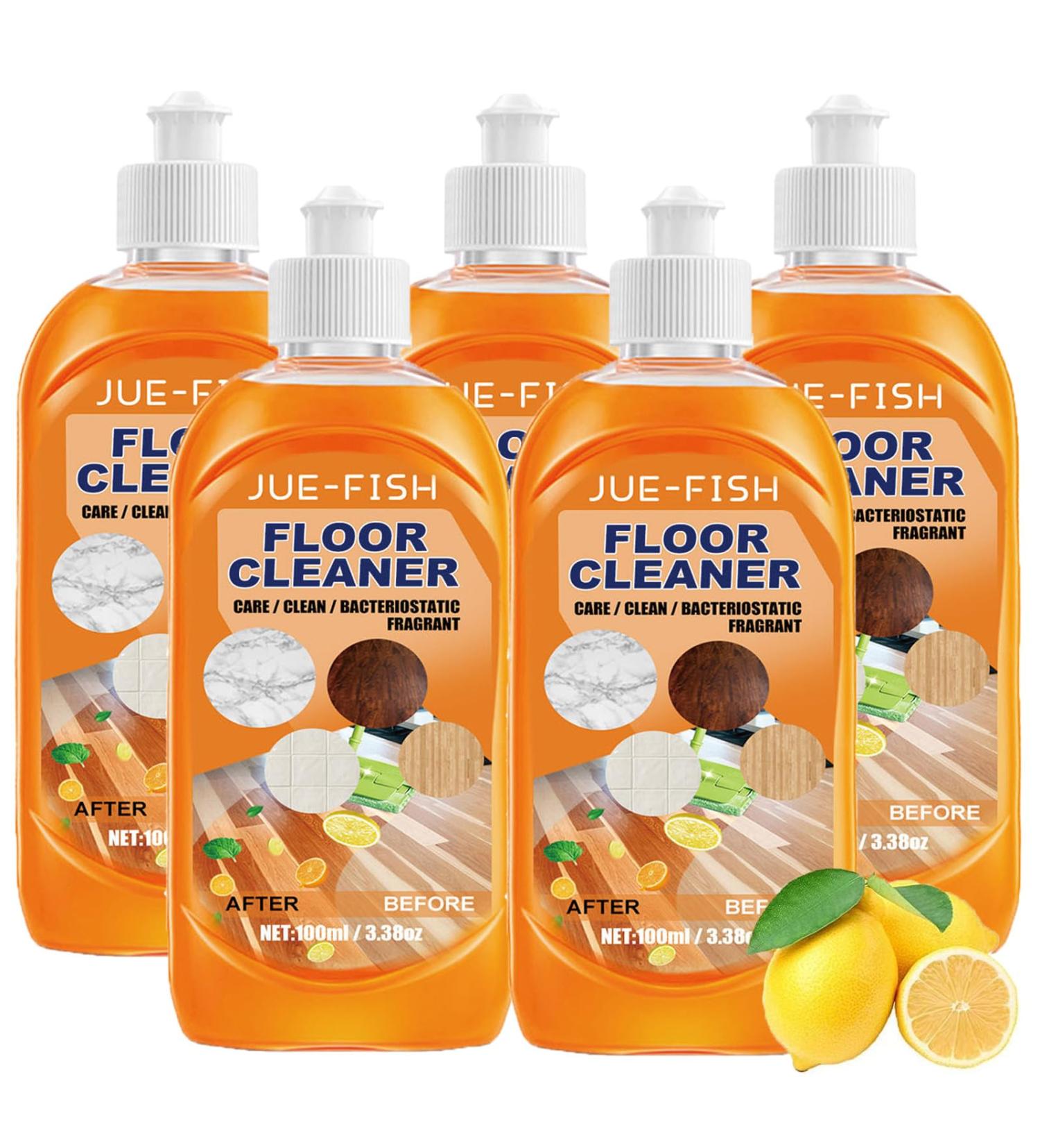 Powerful Multi-Purpose Floor Cleaner - Decontamination & Hardwood Cleaner - Orange Concentrate (5 Pieces) for Ultimate Cleaning - Buy Online on GoSupps.com
