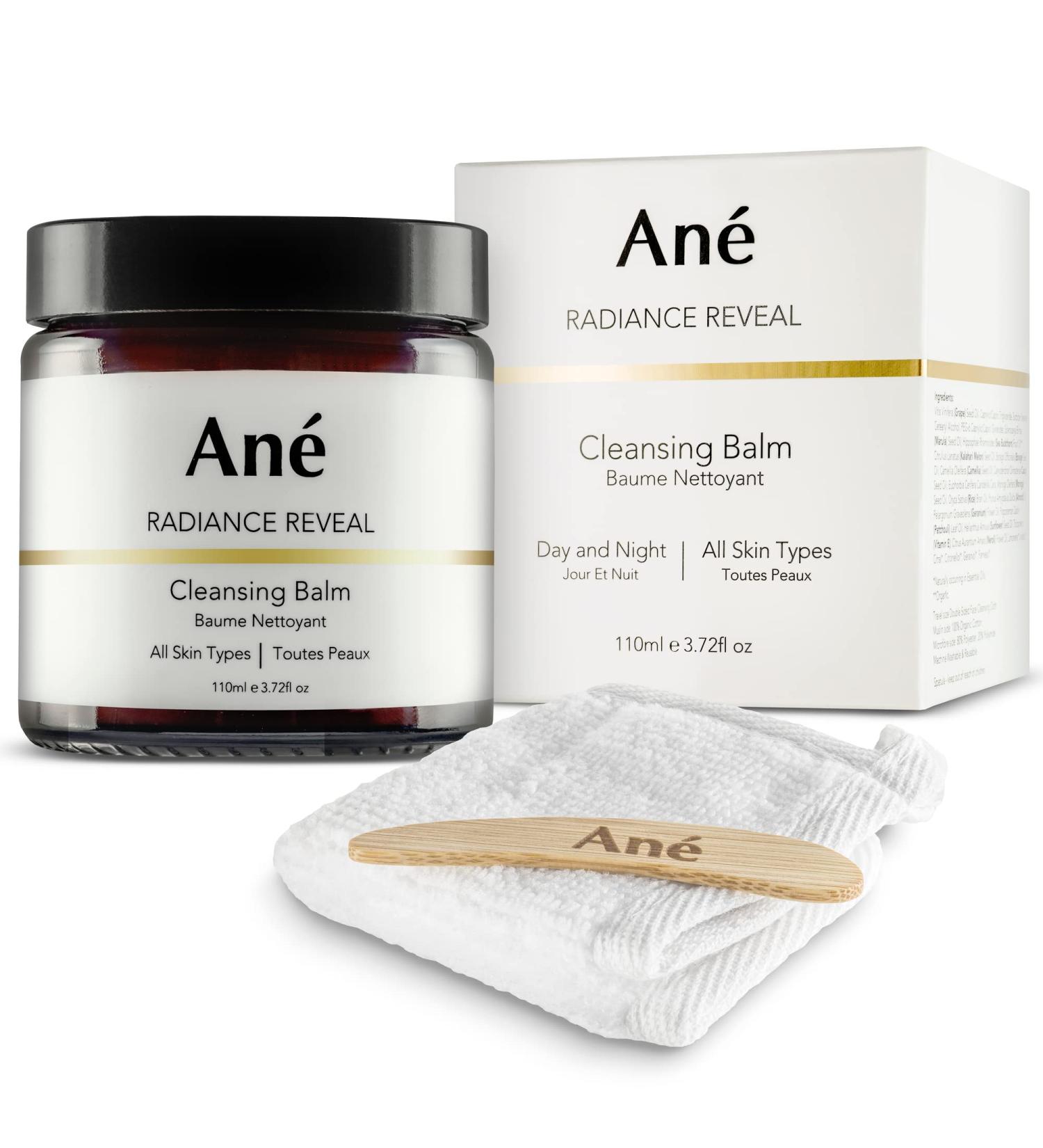 Cleansing Balm by An - Deep Cleansing Makeup Remover + Travel-size Cloth | 3.72 fl oz | Perfect for Day & Night Use - Buy Online on GoSupps.com