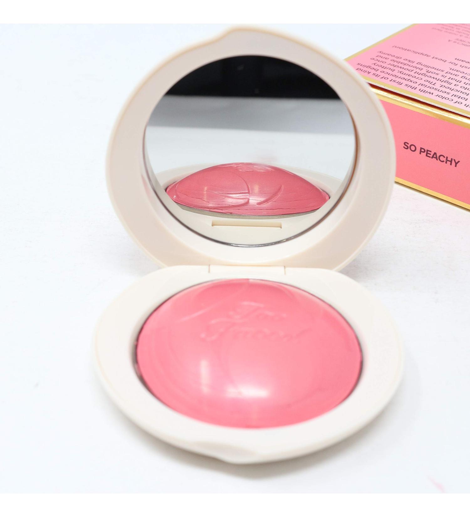 TOO FACED Peach My Cheeks Melting Powder Blush   Peaches and Cream Collection - So Peachy - peachy pink