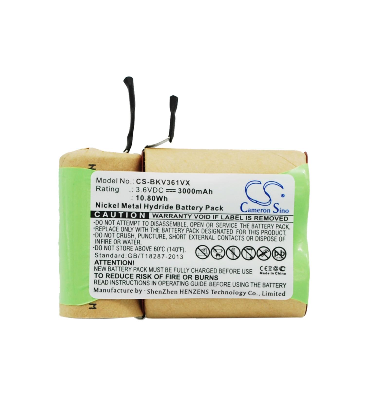 Battery Replacement for Black&Decker V3610P V3603 V3610V V3610 V3610G V3600 - High-Quality Compatible International Shipping Available - Buy Online on GoSupps.com