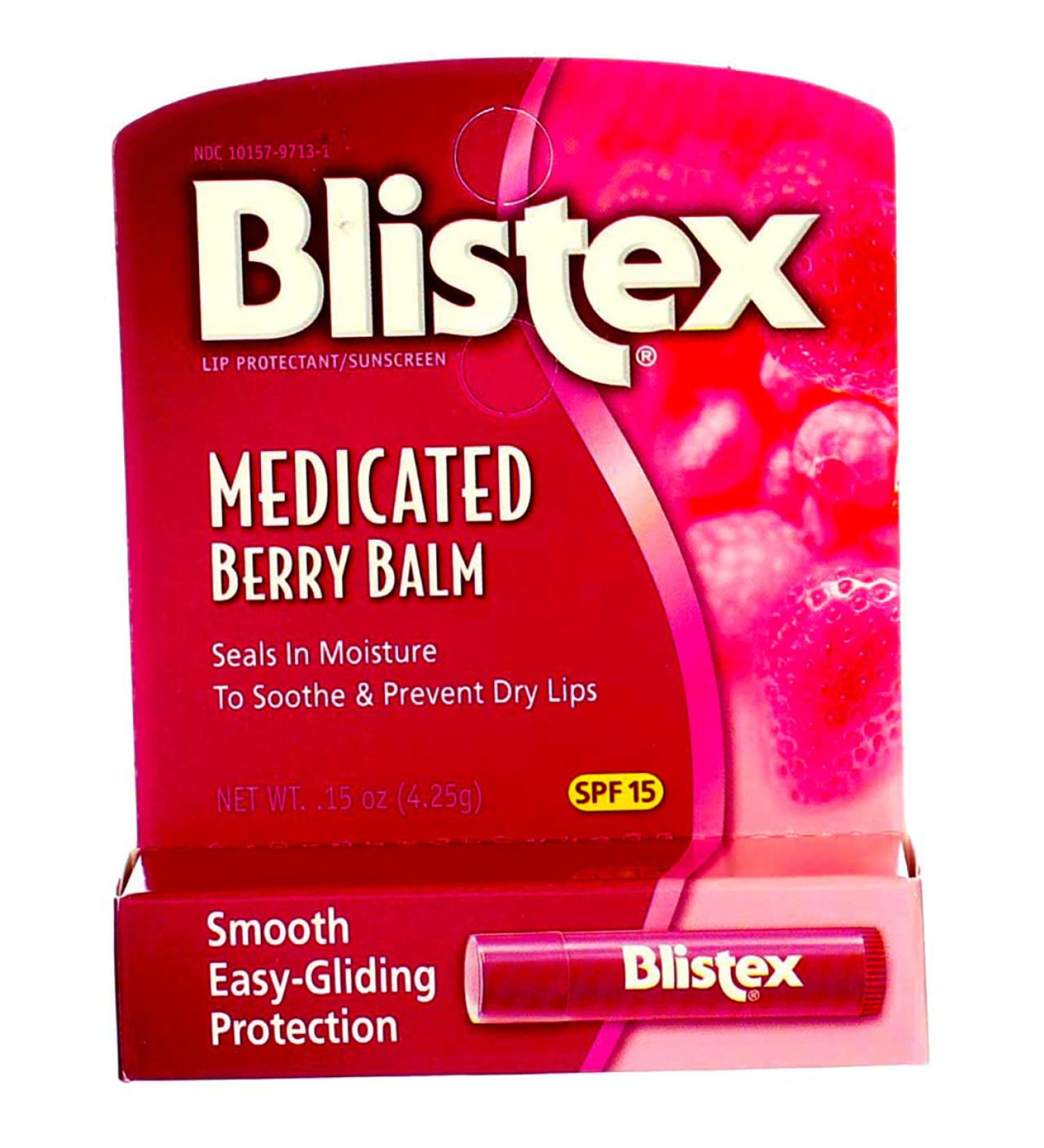 Buy Blistex Berry Medicated Lip Balm (0.15 oz) - International Shipping Available - Buy Online on GoSupps.com