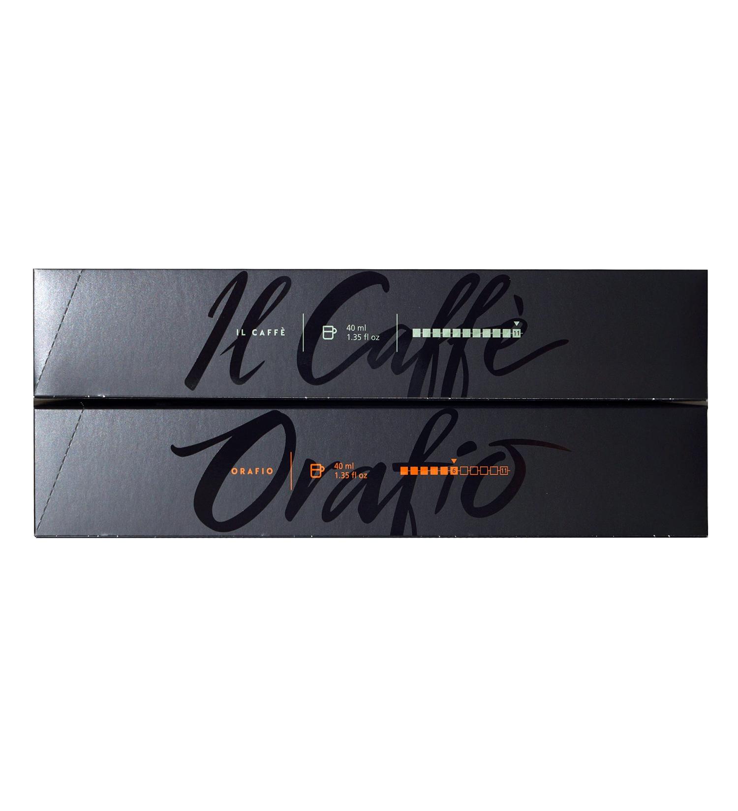 Nespresso Vertuo Line Espresso Assortment of Coffee: Il Caffe Orafio 20 Capsules Pods - Buy Online on GoSupps.com