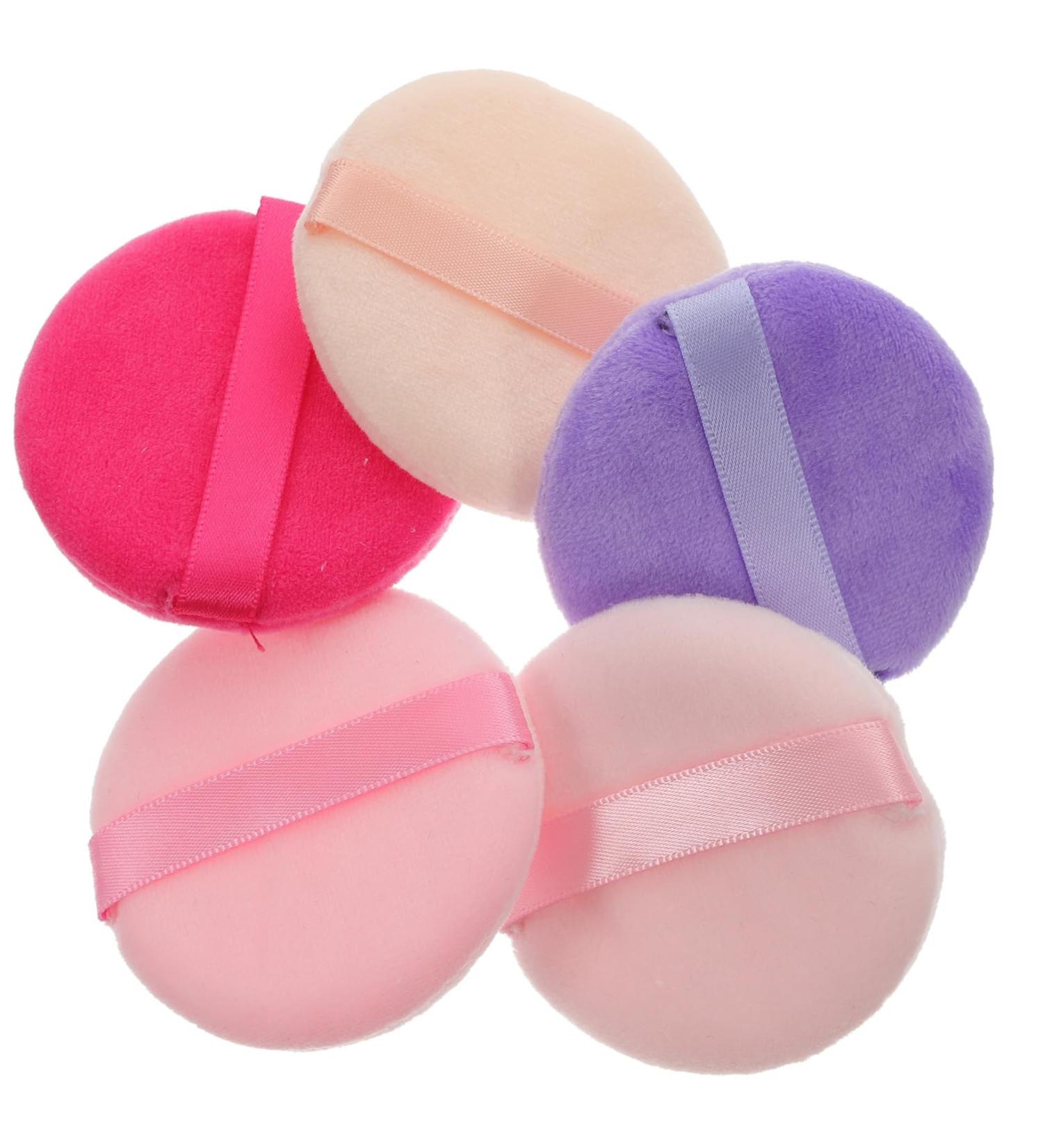 Healeved 2boxes Powder Puff Female Makeup Puff Makeup Puffs Girl Makeup Tool Travel Makeup Puff Beauty Puff Dry Puffs Foundation Puffs Women Makeup Tools Handheld Makeup Puff - Buy Online on GoSupps.com
