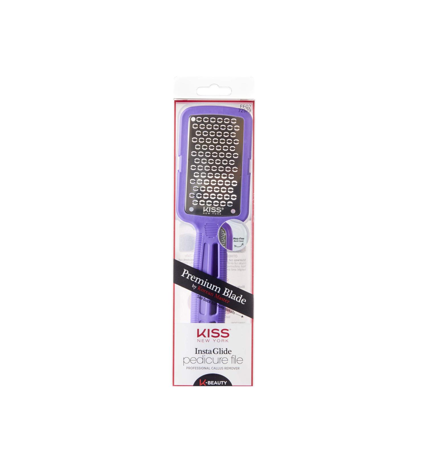 Kiss New York Insta Glide Pedicure File Callus Remover - Purple | Foot File FF02 - Buy Online on GoSupps.com