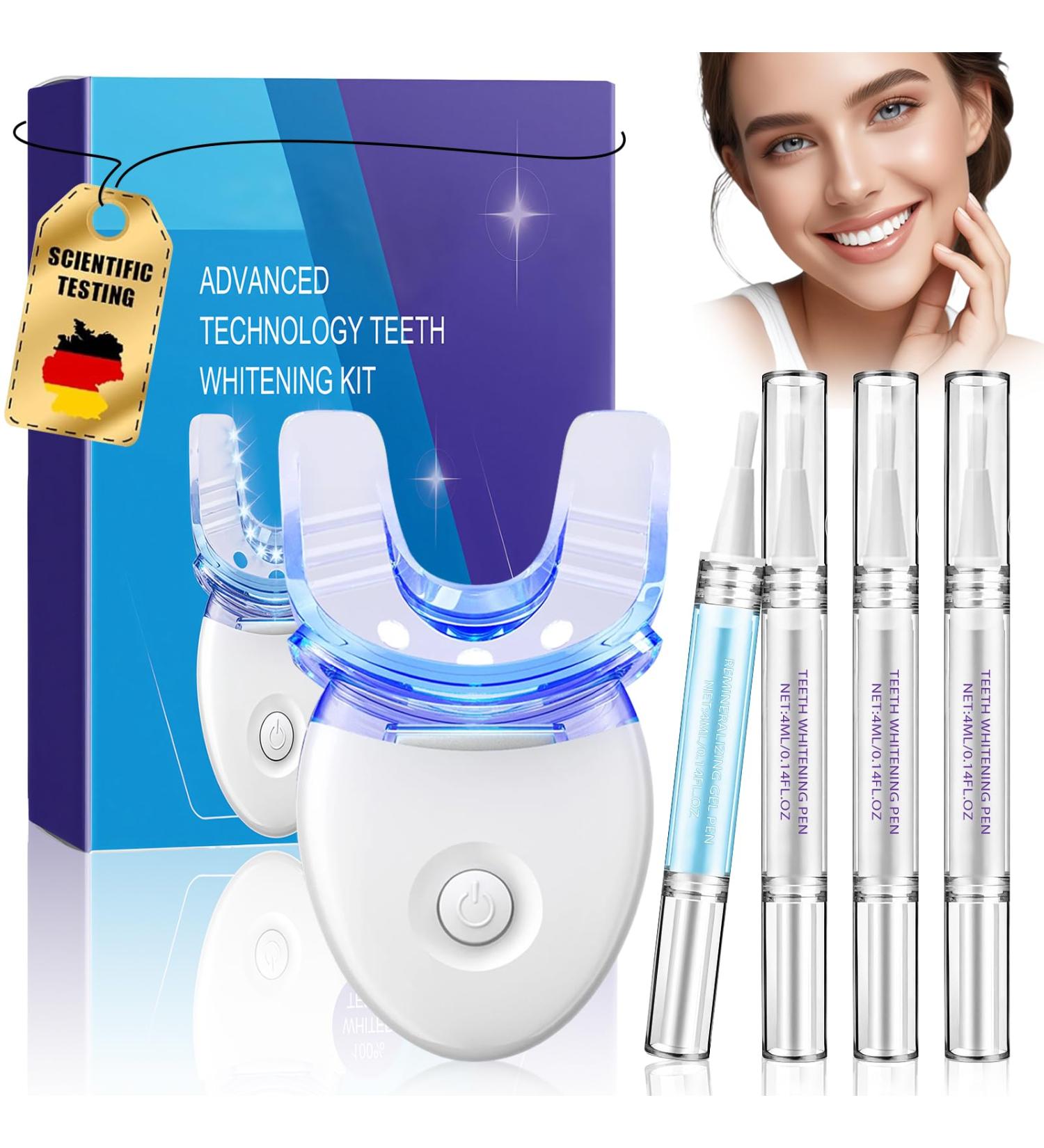Kit de blanchiment dentaire 3 Pi ce stylos de Blanchiment Dents Blanchir les Dent Facilement Set professionnel gel claircissant pour un sourire plus blanc la maison - Buy Online on GoSupps.com