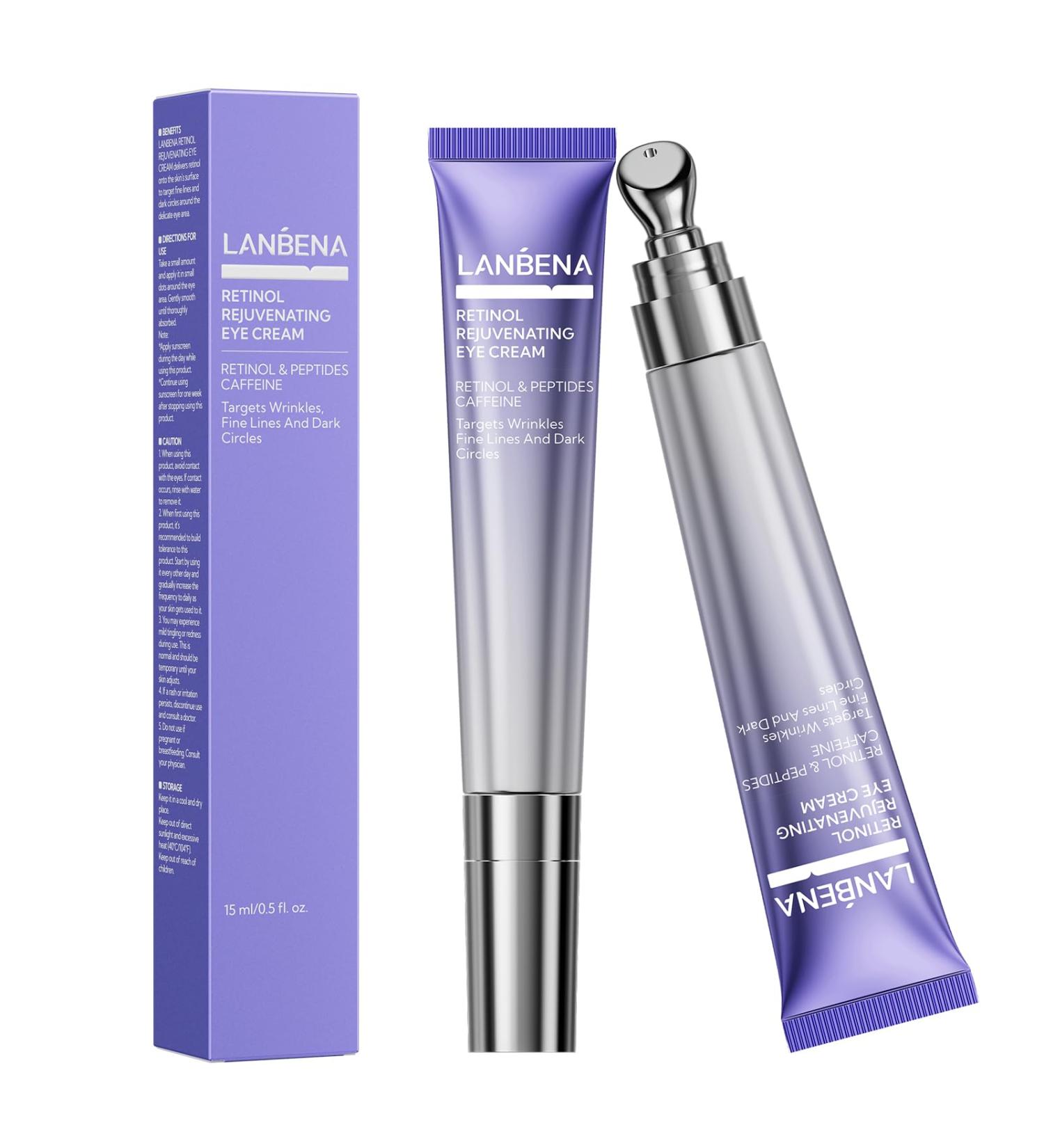 LANBENA RETINOL Cr me contour des yeux pour homme et femme - Buy Online on GoSupps.com