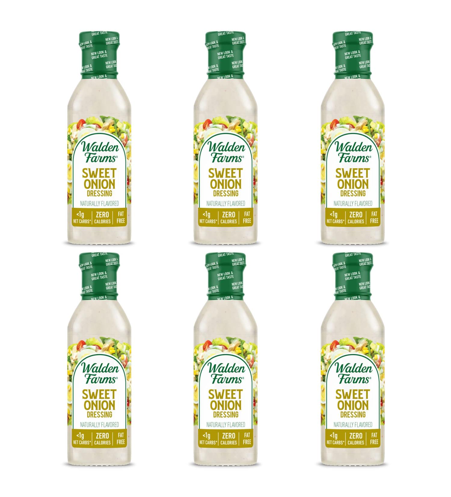 Walden Farms Sweet Onion Dressing â€“ Calorie-Free 12 fl oz | Guilt-Free Flavor! - Buy Online on GoSupps.com