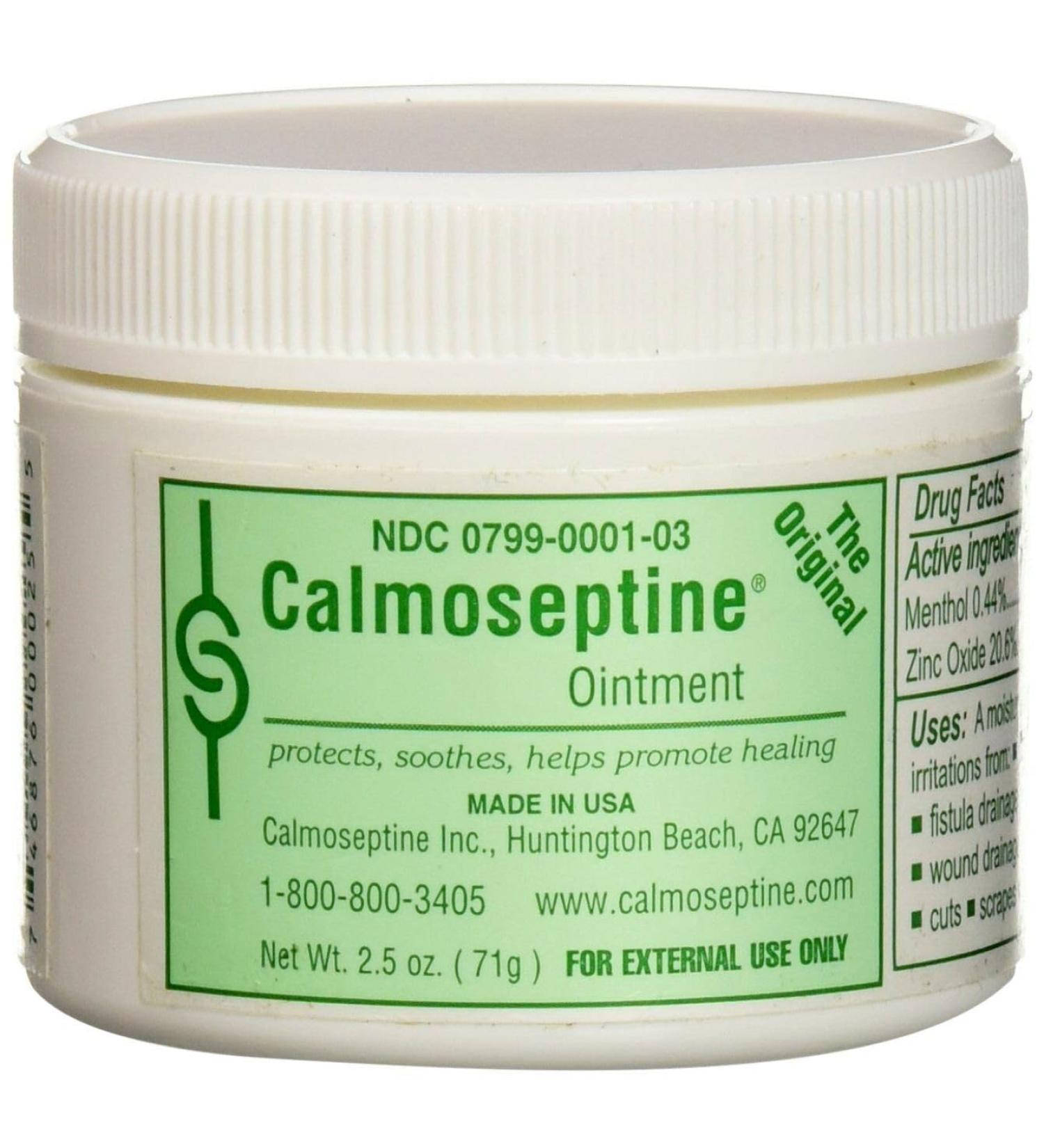 Calmoseptine Ointment 2.50 oz (Pack of 4) - Buy Online on GoSupps.com