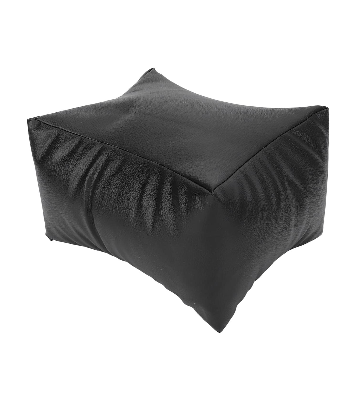 Nail Art Hand Pillow Relieve Hand Fatigue Nail Hand Rest Cushion Waterproof for Pedicure for Nail Salon(Black) - Buy Online on GoSupps.com