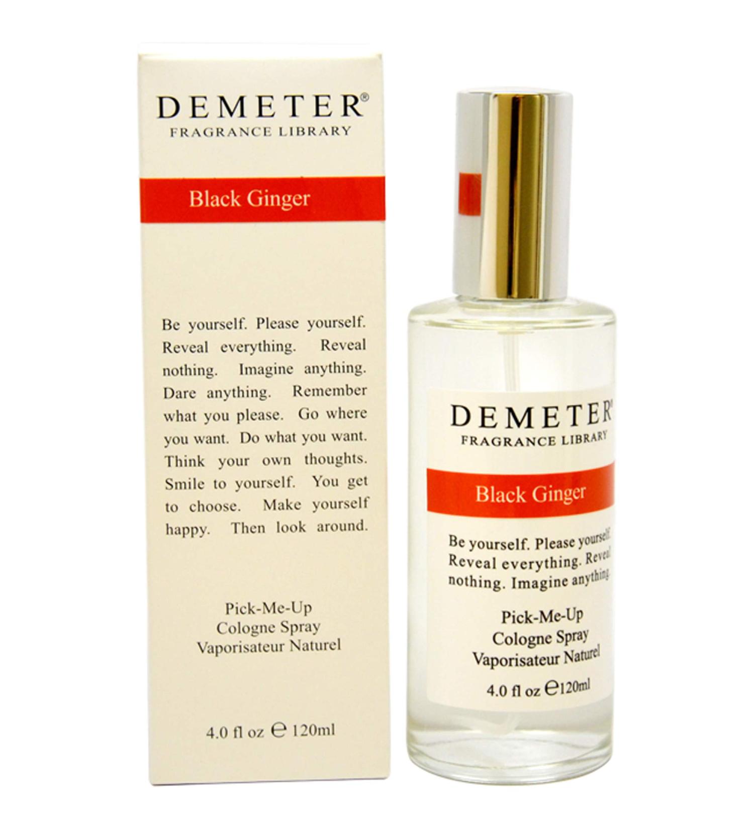 Demeter Cologne Spray for Women Black Ginger 4 Ounce Black Ginger 4 Fl Oz (Pack of 1)