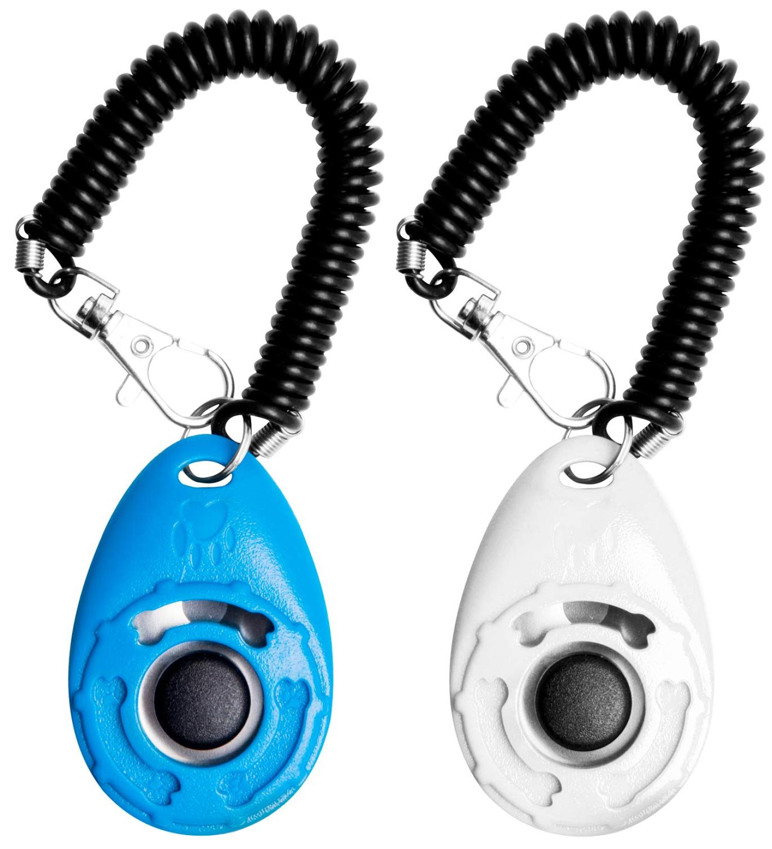 EcoCity 2-Pack Dog Training Clicker with Wrist Strap - Buy Online on GoSupps.com