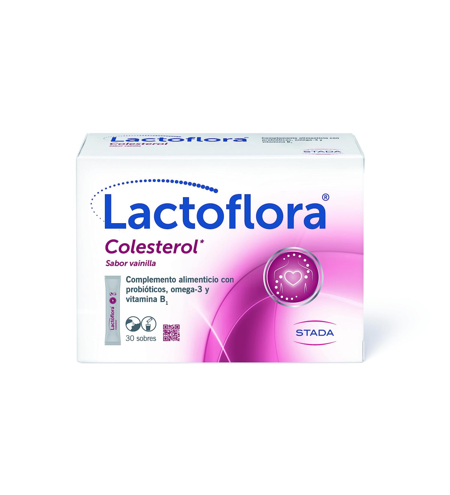 Lactoflora Colesterol Dietary supplement for maintaining normal cholesterol levels 30 sachets - Buy Online on GoSupps.com