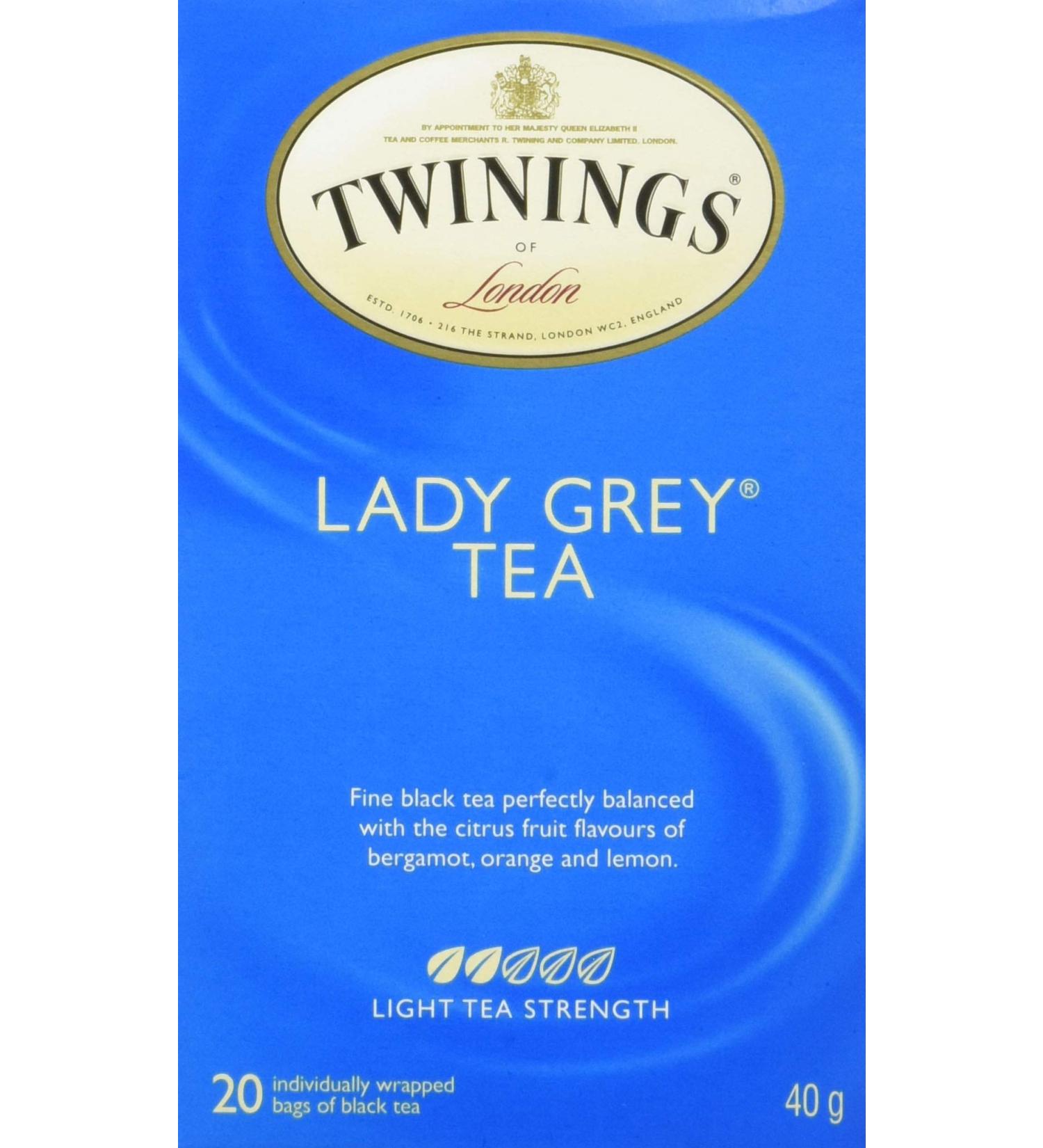 Twinings Lady Grey Tea / 20 Bag 1 41 - Buy Online on GoSupps.com