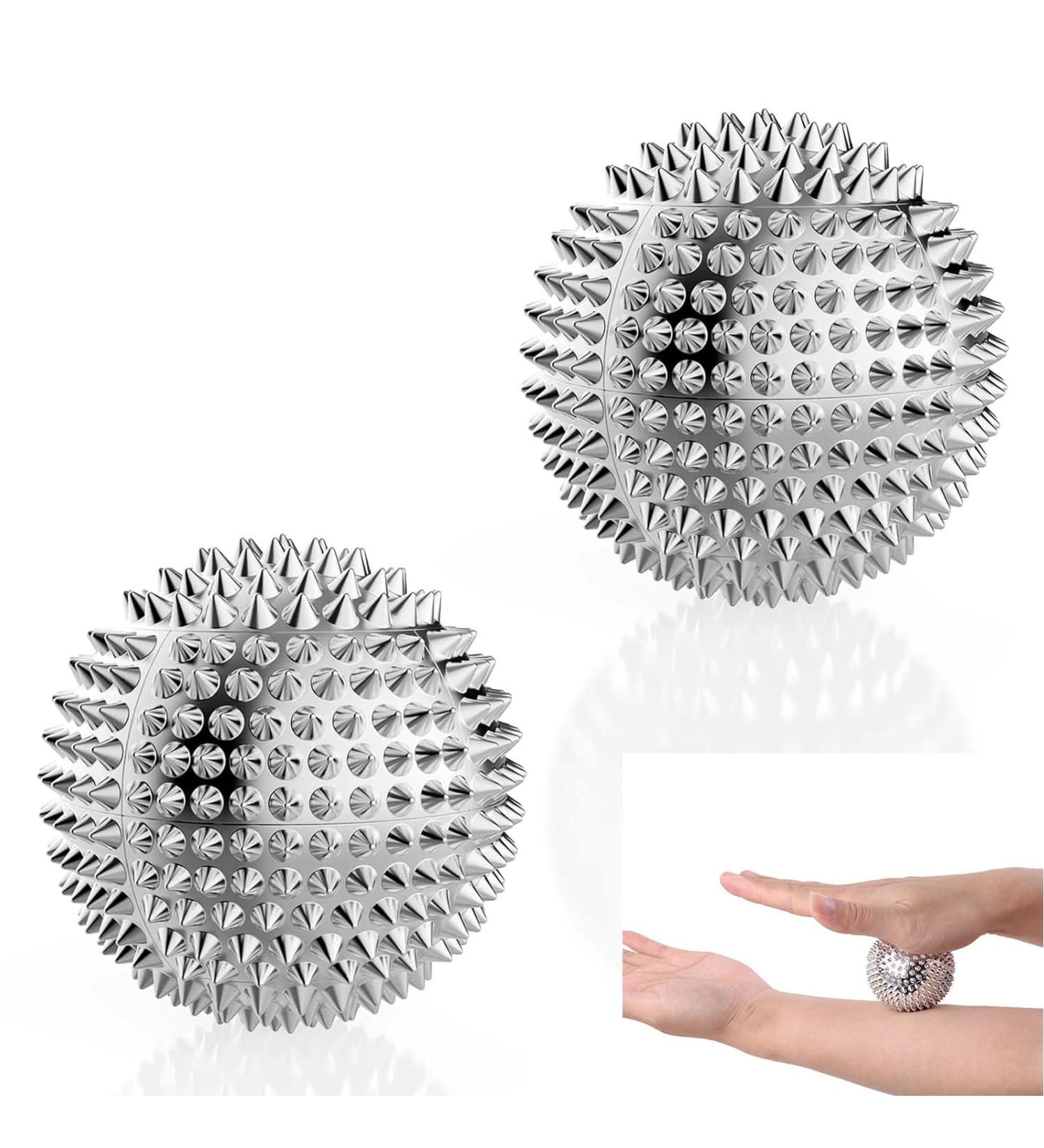 Koahde Skills Igelball Massage Set | Magnetic Acupressure Balls for Deep Tissue Relief | 2PC Hedgehog Massage Balls - Buy Online on GoSupps.com