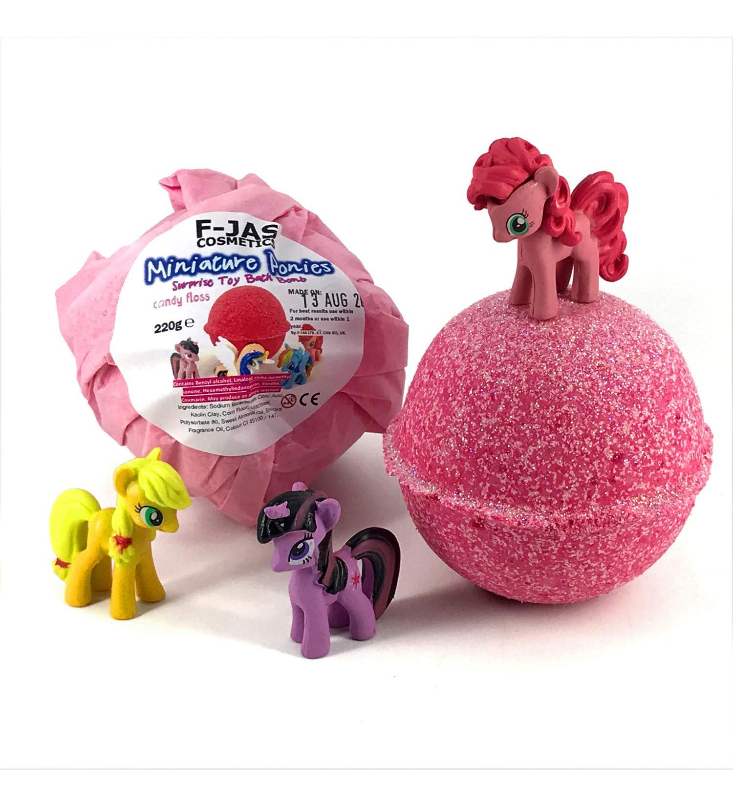 My Little Pony Toy Hidden Toy Candy Floss Bath Bomb 220g - Buy Online on GoSupps.com
