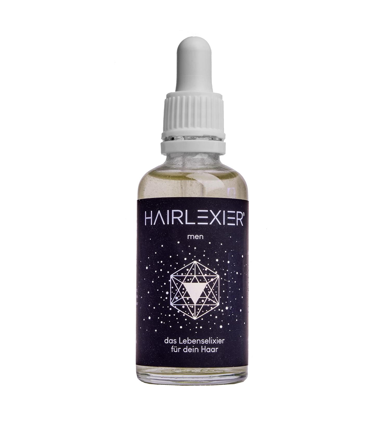 Natural Hair Serum for Men | HAIRLEXIER - Anti-Hair Loss & Thinning | Made in Germany - 50 ml - Buy Online on GoSupps.com