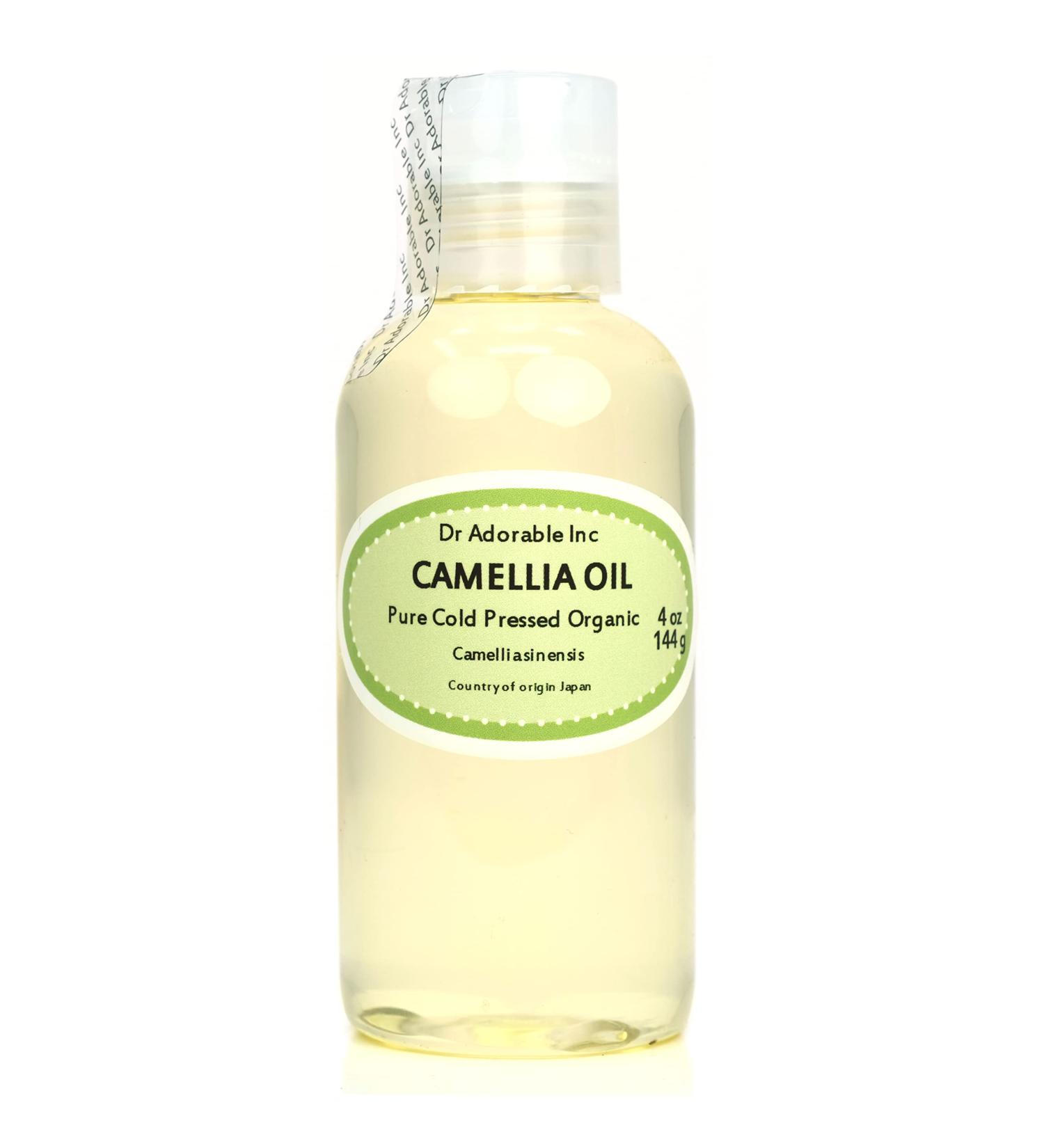Dr Adorable Camellia Seed Oil - 100% Pure Natural Organic Cold Pressed - 4 oz | International Shipping Available - Buy Online on GoSupps.com