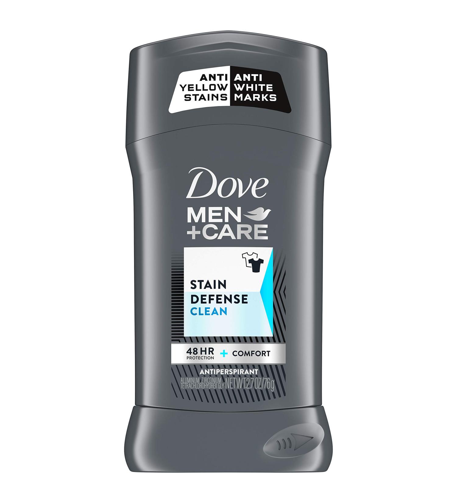 Dove Men+Care Clean Antiperspirant Deodorant Stick 2.7 oz - Pack of 1 - Buy Online on GoSupps.com