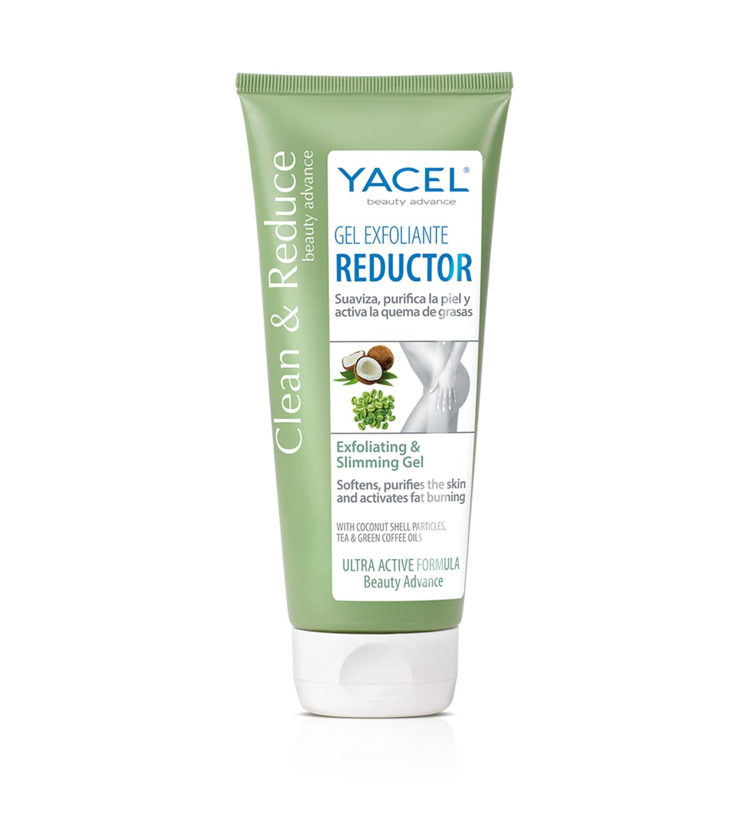 Yacel Clean & Reduce Reducing Exfoliating Gel with Coconut Shell and Tea Oil and Green Coffee 200 ml - Buy Online on GoSupps.com