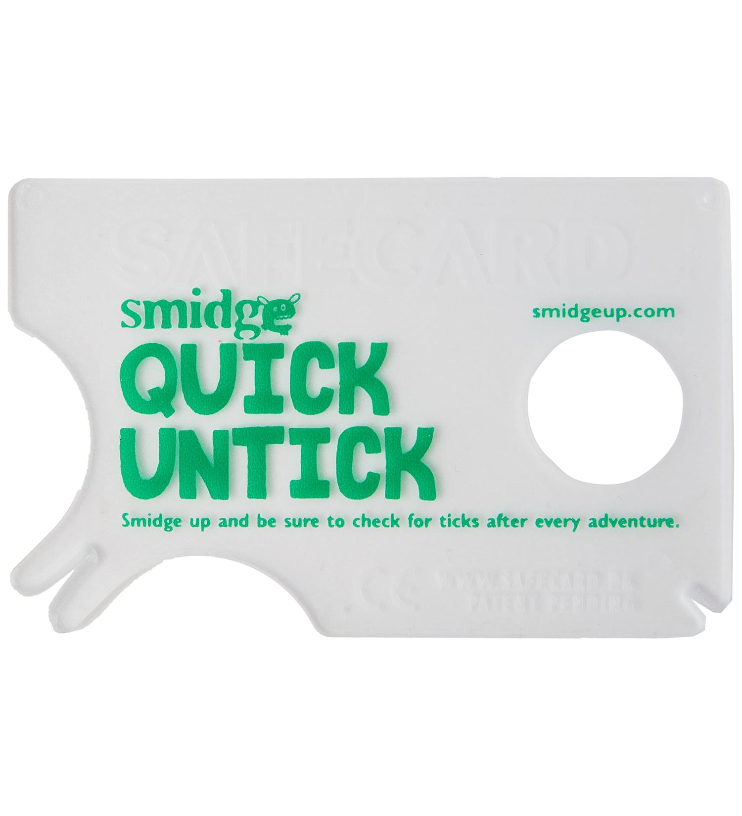 Smidge Tick Removing Card - Unisex, Green, Single, One Size - Buy Online on GoSupps.com