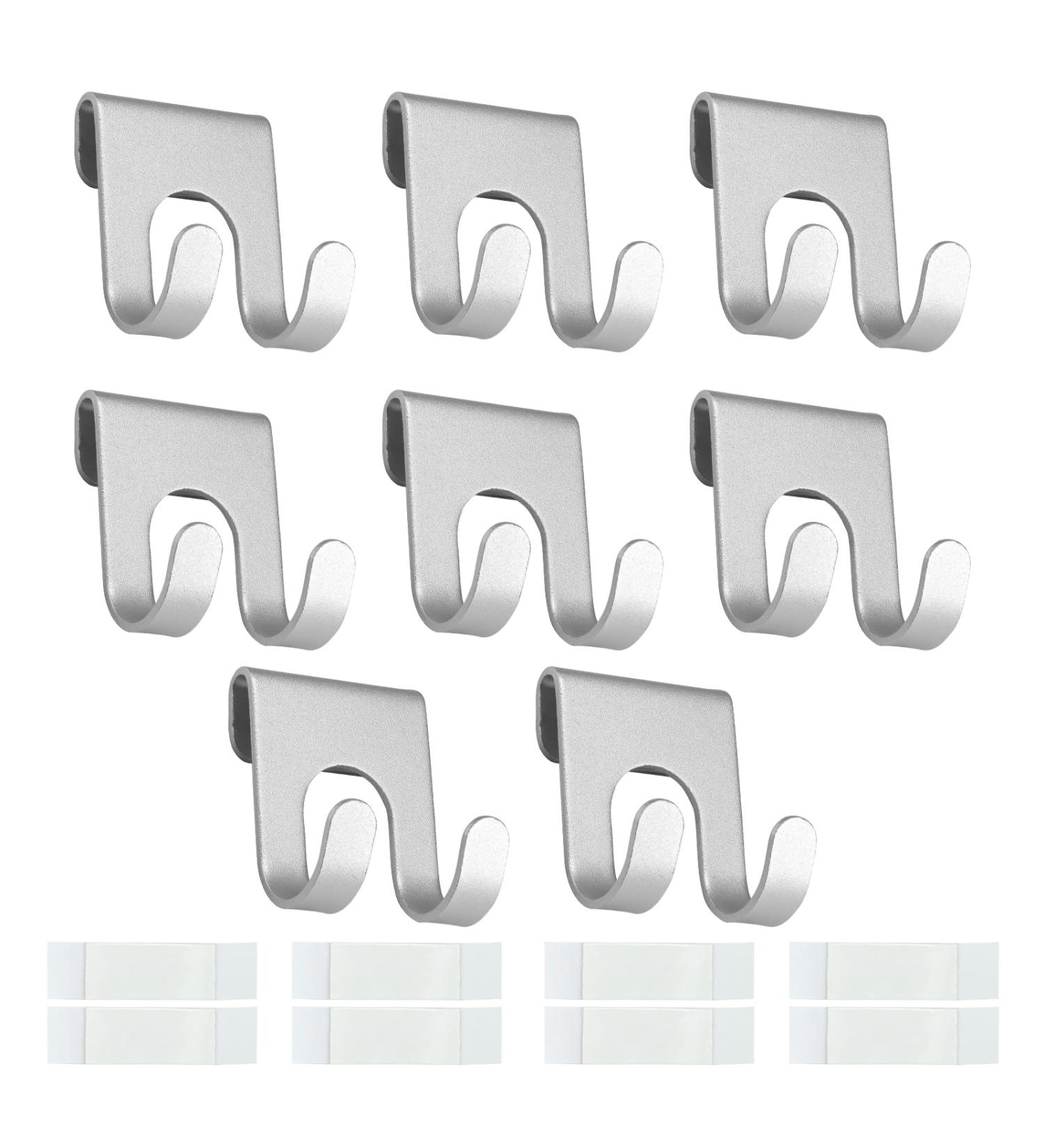 Zijang Razor Holder Hook - 8 Piece Drill-Free Bathroom Hooks for Showers & More | Versatile Installation for Home & Office - Buy Online on GoSupps.com