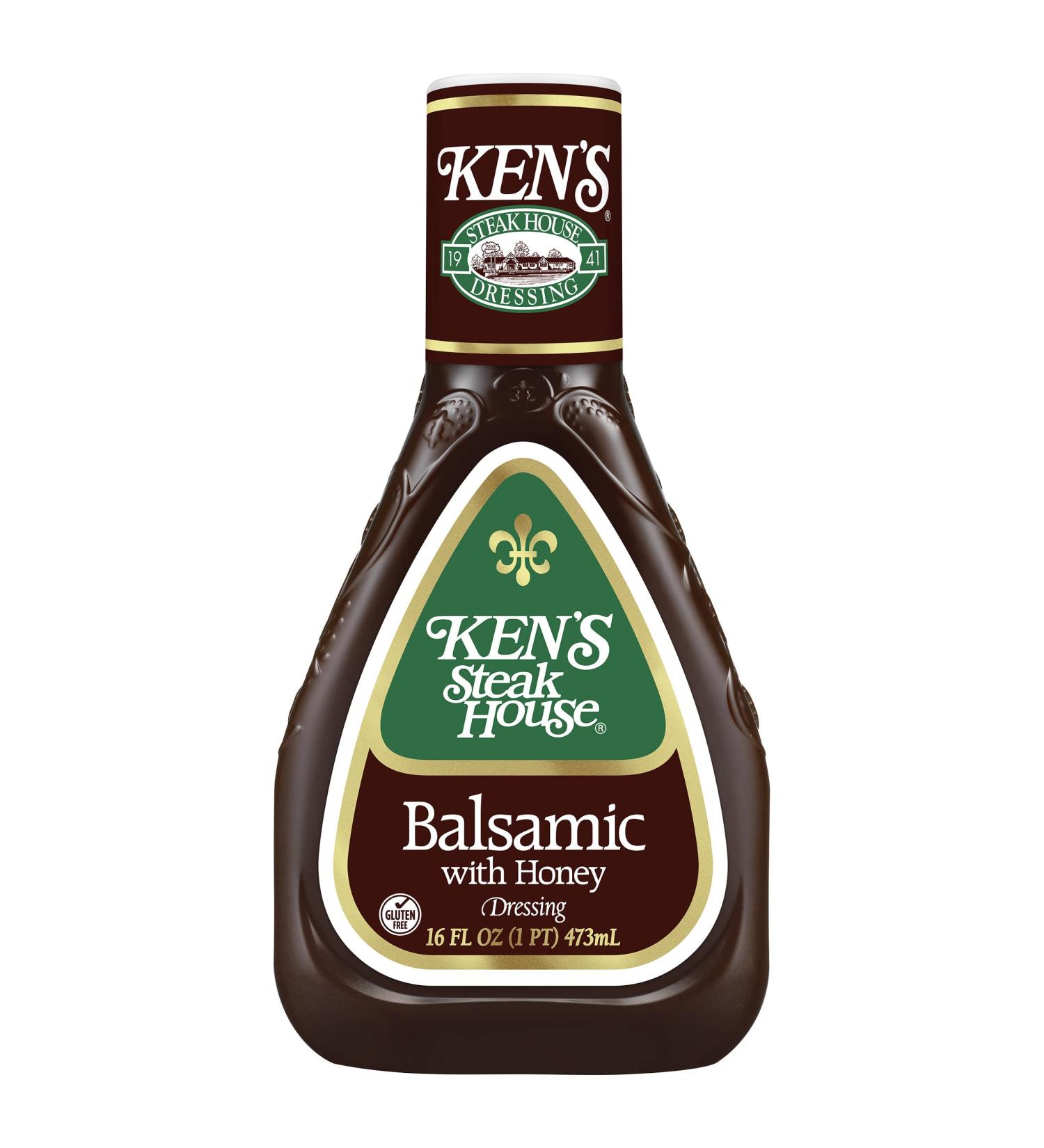 Ken's Steak House Balsamic Honey Dressing 16 oz - 1 Pack - Buy Online on GoSupps.com
