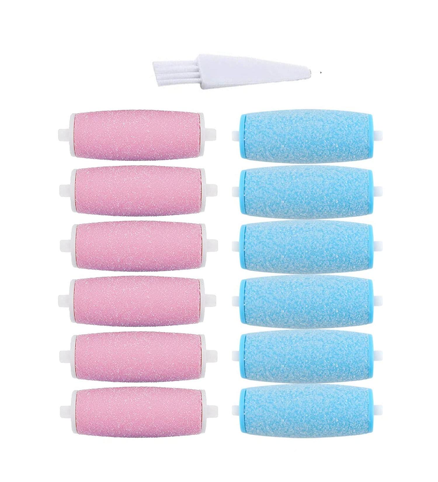 12 Pack Coarse Replacement Roller Heads for Amope Pedi Perfect Foot File - Buy Online on GoSupps.com