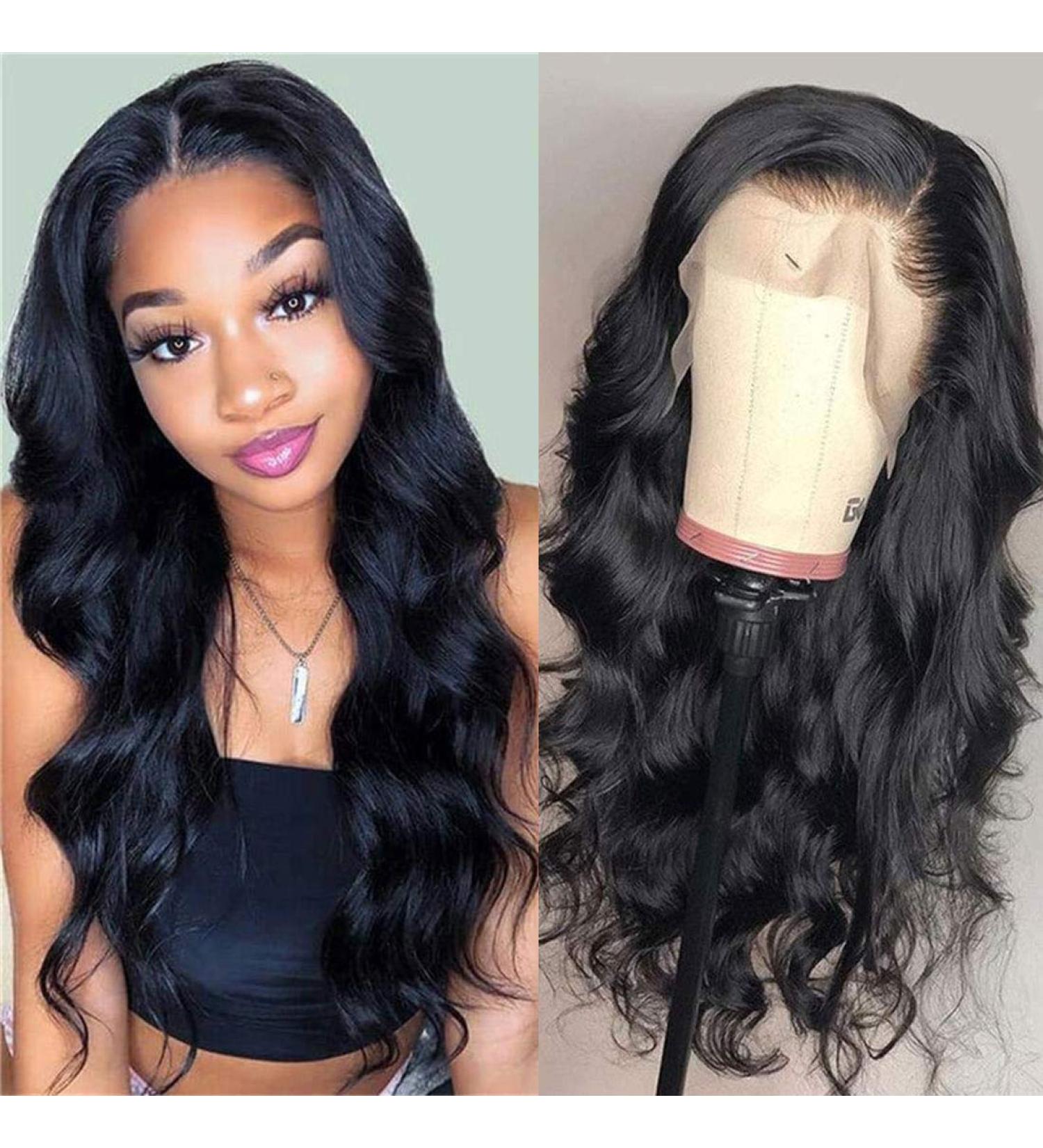 Foreverlove 12 Inch Body Wave Brazilian Virgin Human Hair Lace Front Wig - 150% Density | Pre Plucked 13x4 HD Lace Frontal | Over Shoulder-Length Human Hair Wigs for Women - Buy Online on GoSupps.com