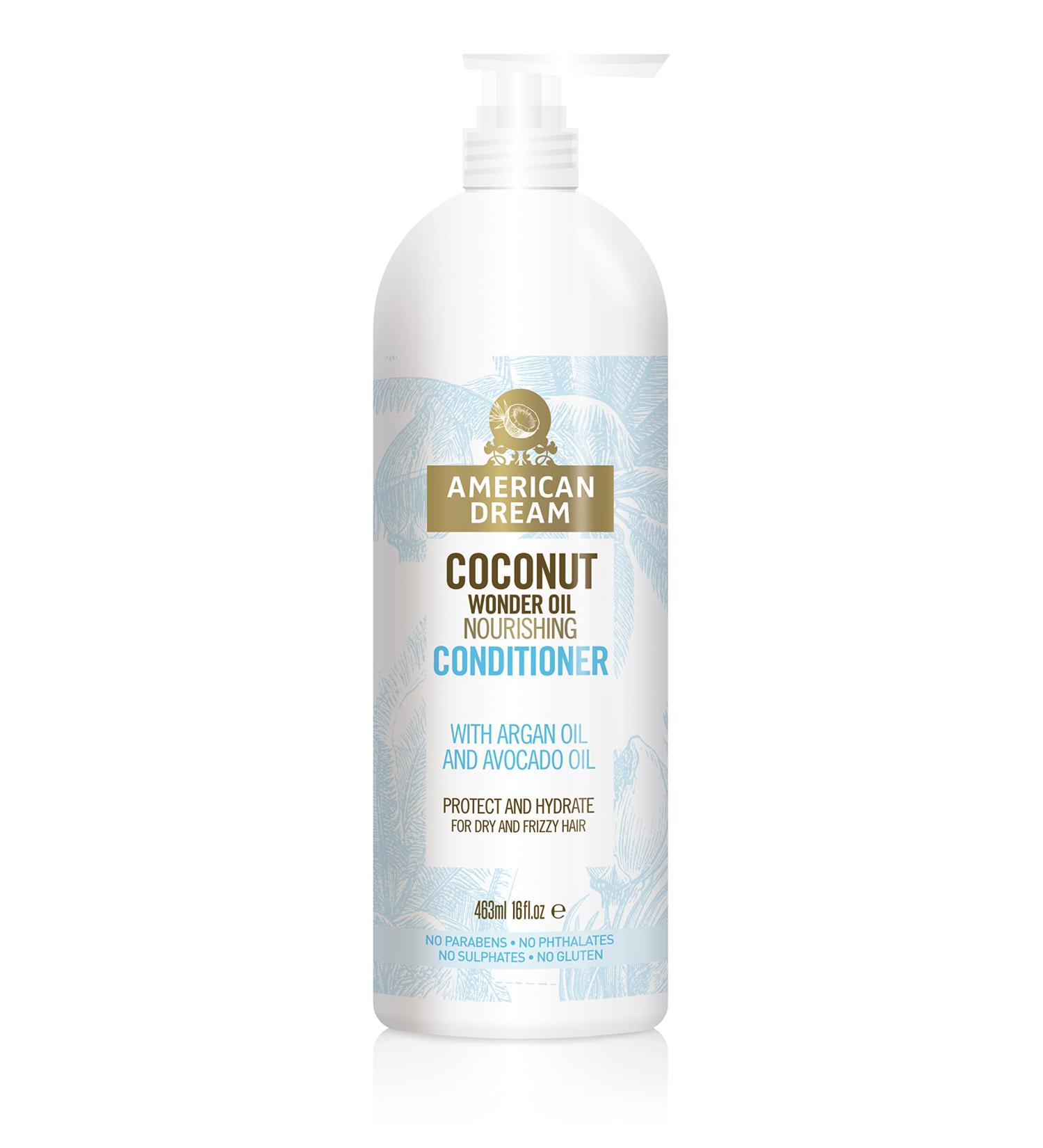 American Dream Coconut Wonder Oil Nourishing Conditioner with Argan Oil and Avocado Oil