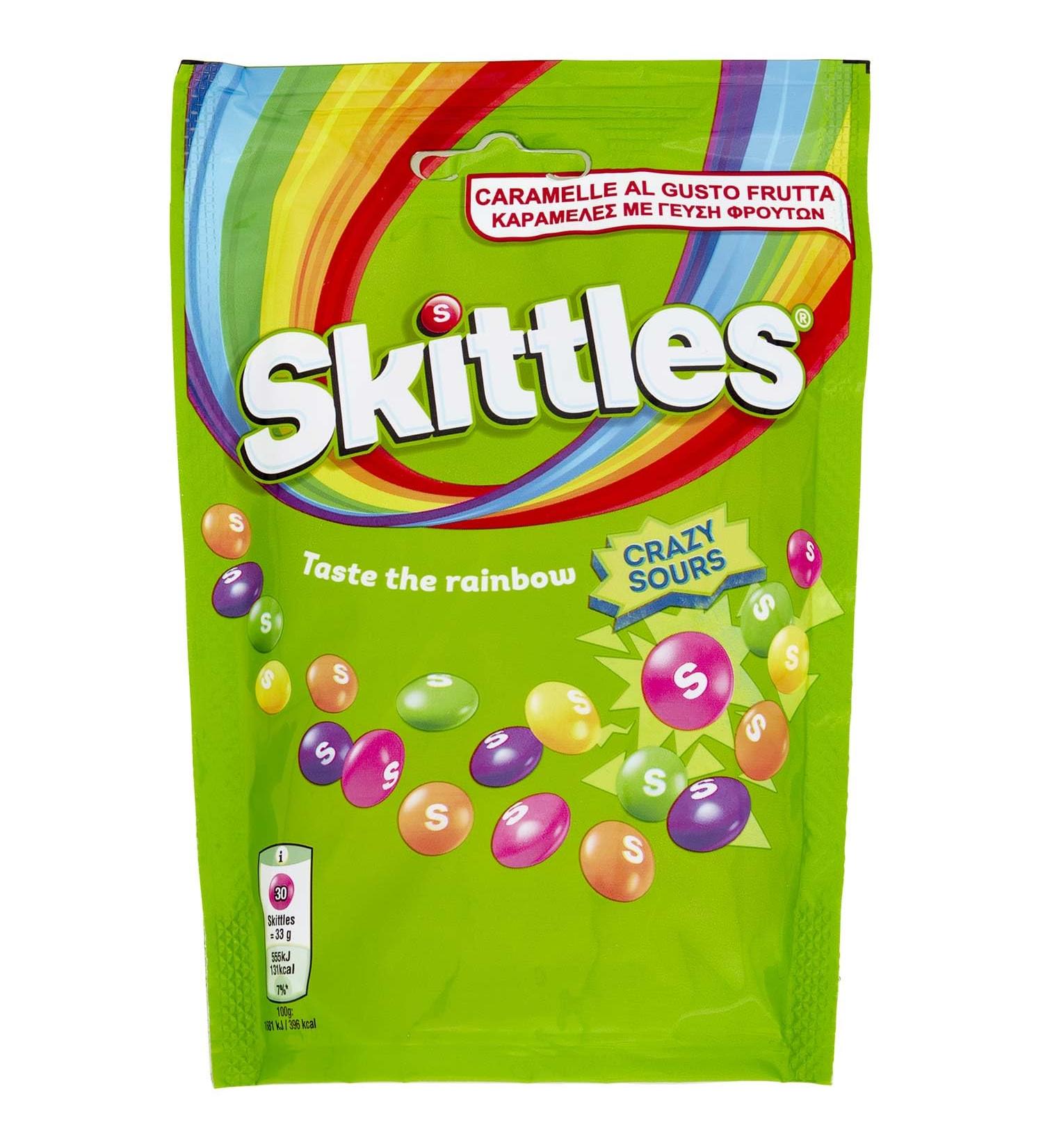  Skittles Skittles Crazy Sours 136 g - Buy Online on GoSupps.com