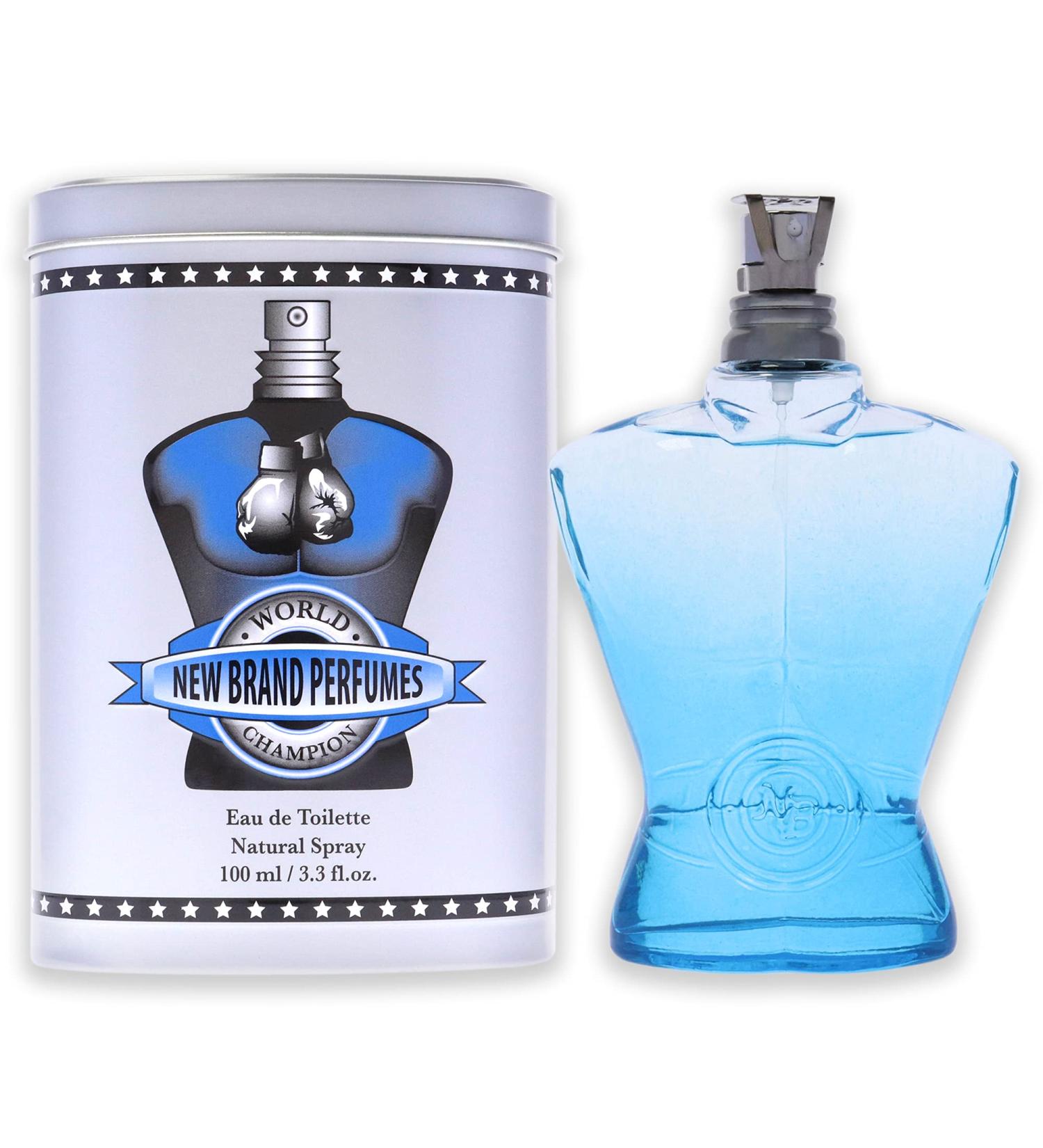 New Brand World Champion Blue EDT Spray Men 3.3 oz