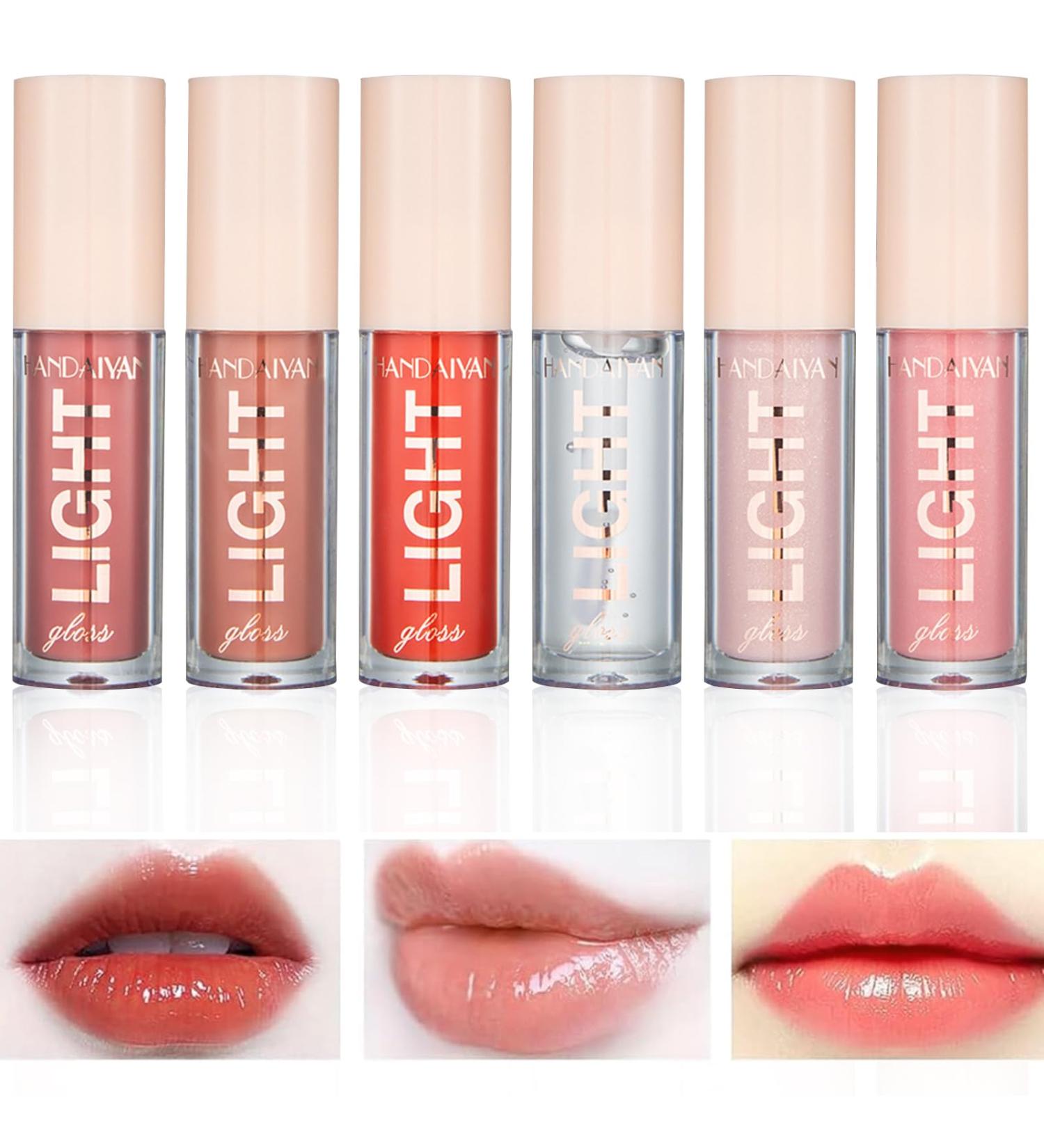 Xumann 6PCS Lip Gloss Sets for Teenage Girls Lipstick Sets for Teenage Girls Lipgloss Set for Women - Buy Online on GoSupps.com