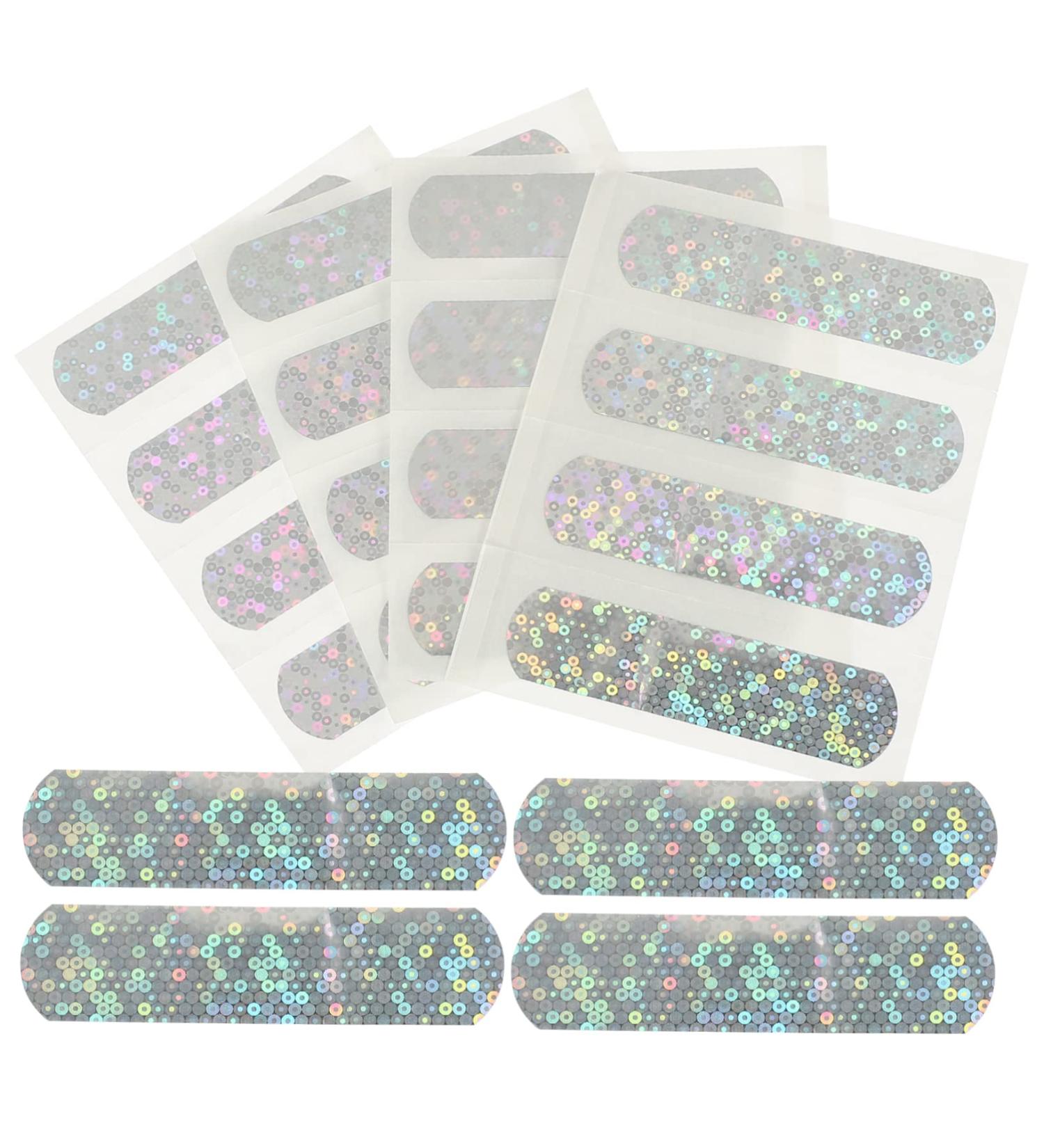 Buy FRCOLOR 20pcs Adhesive Cartoon Glitter Bandages - Stylish & Functional Household Supplies - 7.2x1.9CM - International Shipping Available - Buy Online on GoSupps.com
