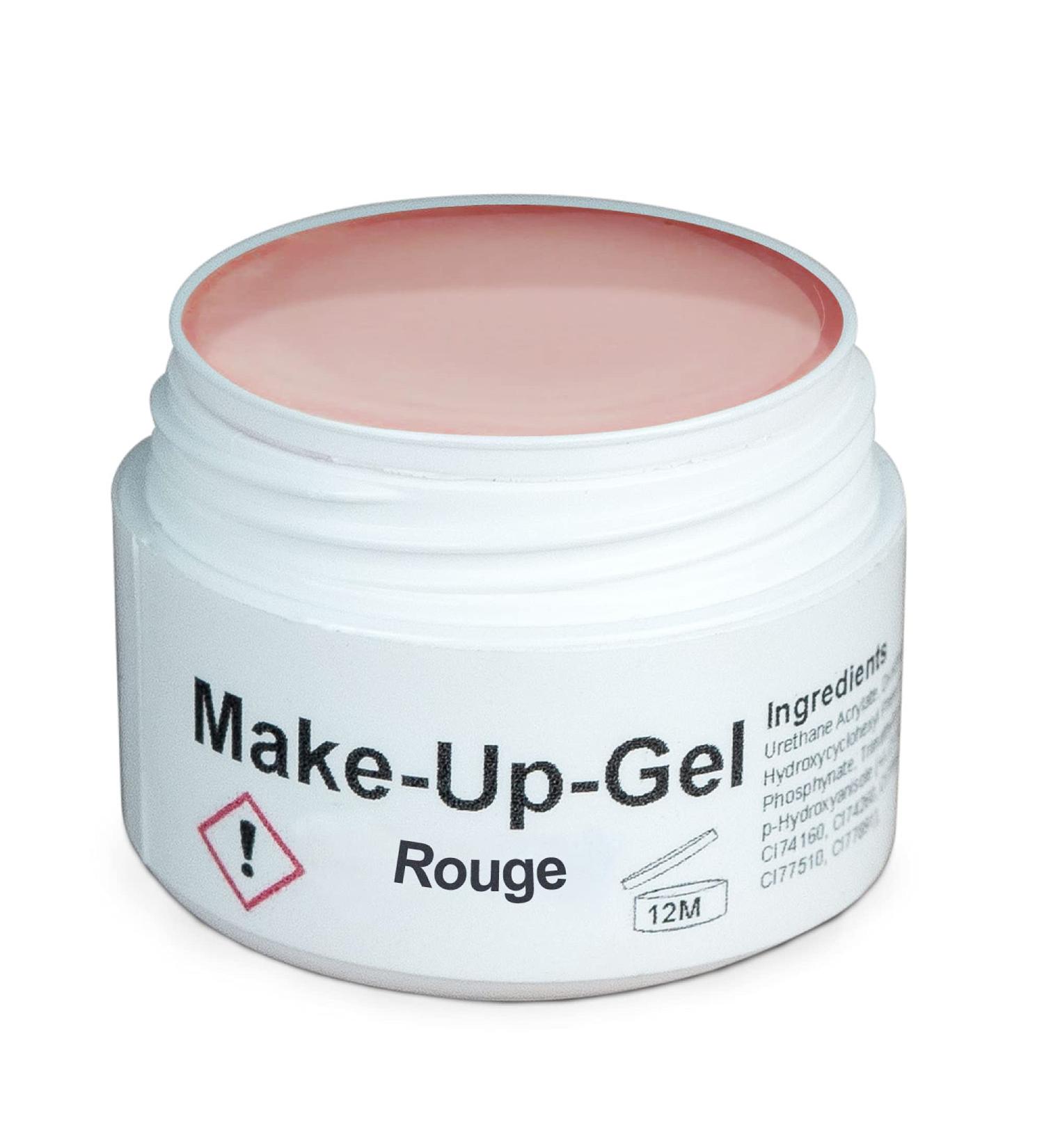 GS-Nails UV Make-up Gel Camouflage for Nail Art - 50ml Hardening Self-Smoothing Cover Gel in Rouge - Perfect for Nail Design - Buy Online on GoSupps.com