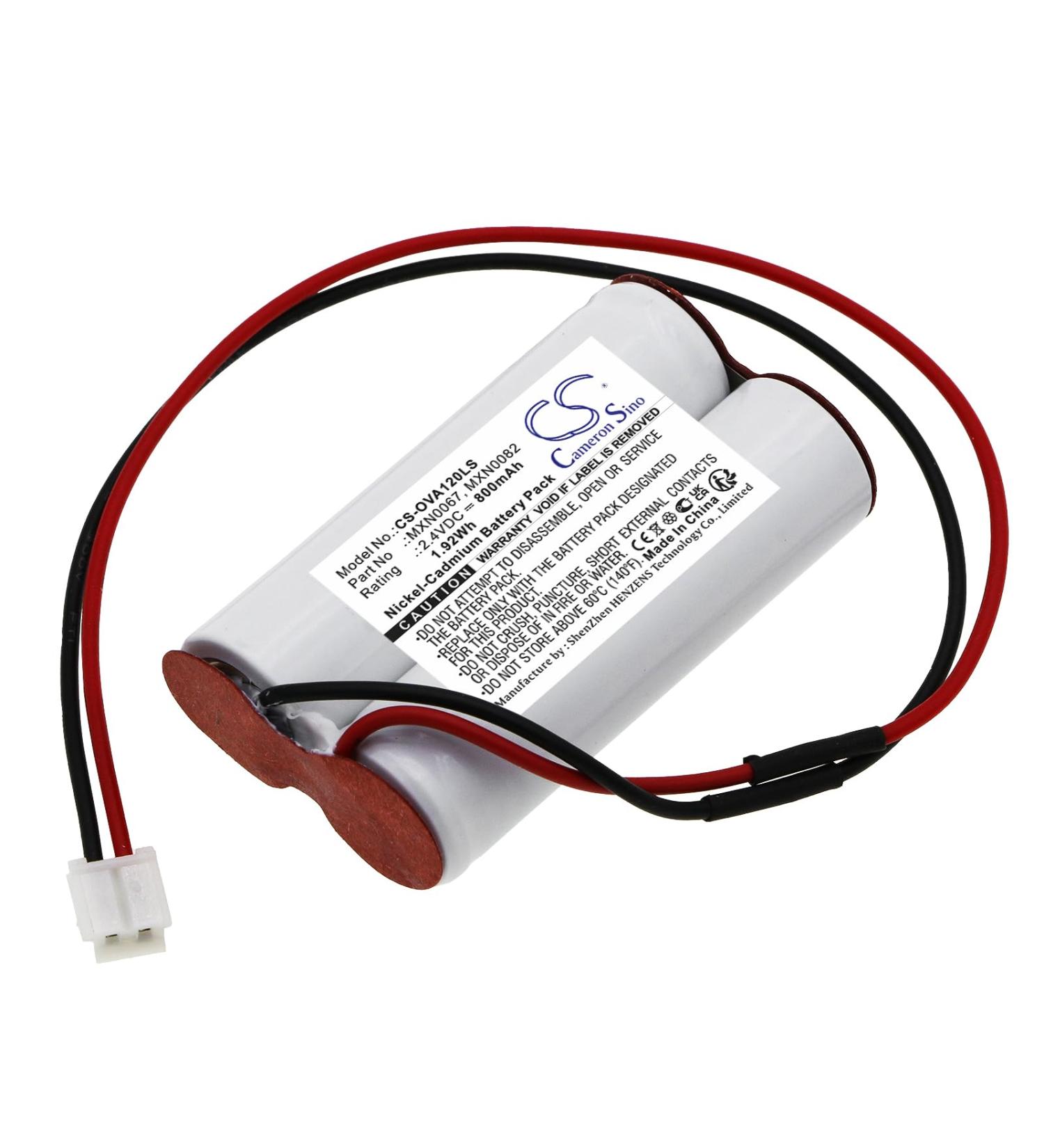 Replacement Battery for Legrand ST1 F200 806525 Baes 806525 MXN0082 MXN0067 (800mAh) Ni-CD