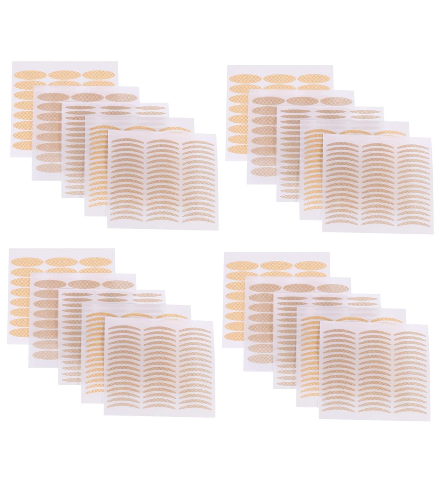 Housoutil 50 Sheet Lace Double Eyelid Sticker Invisible Tape Double Eyelid Stick Tape Invisible Eye Stickers - Buy Online on GoSupps.com