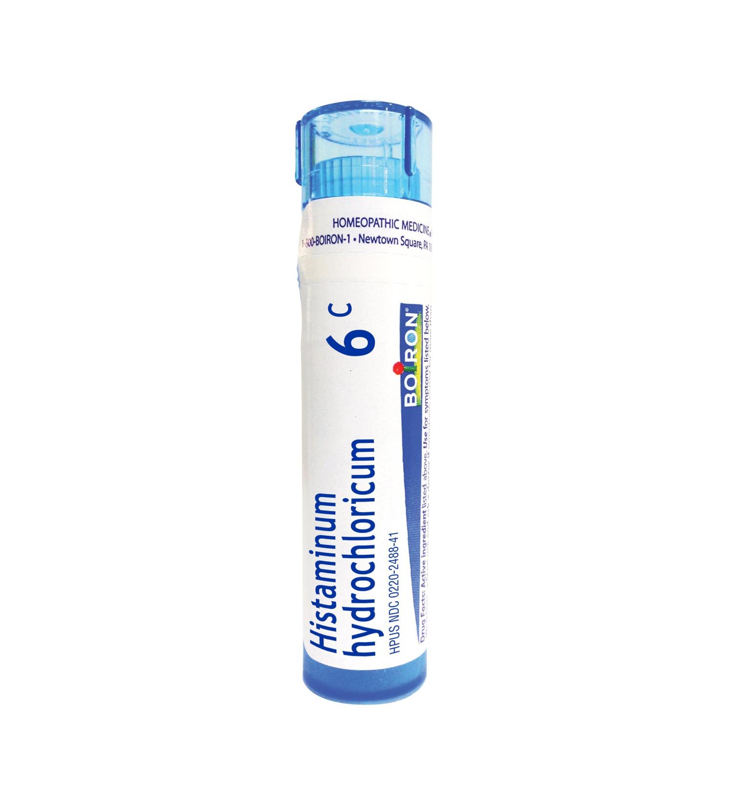 Buy Boiron Histaminum Hydrochloricum 6C - 80 Pellets Homeopathic Allergy Relief | International Shipping Available - Buy Online on GoSupps.com